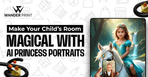Make Your Child’s Room Magical with AI Princess Portraits