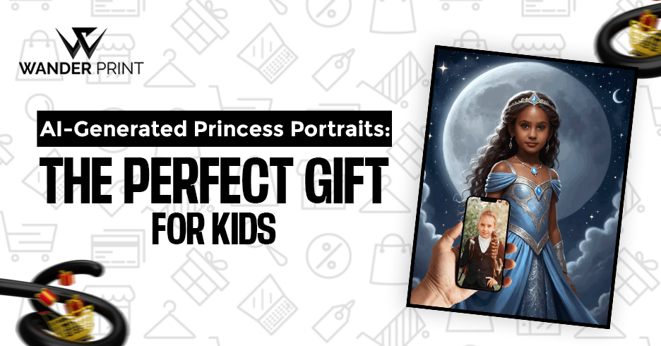 AI-Generated Princess Portraits: The Perfect Gift for Kids