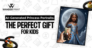 AI-Generated Princess Portraits: The Perfect Gift for Kids