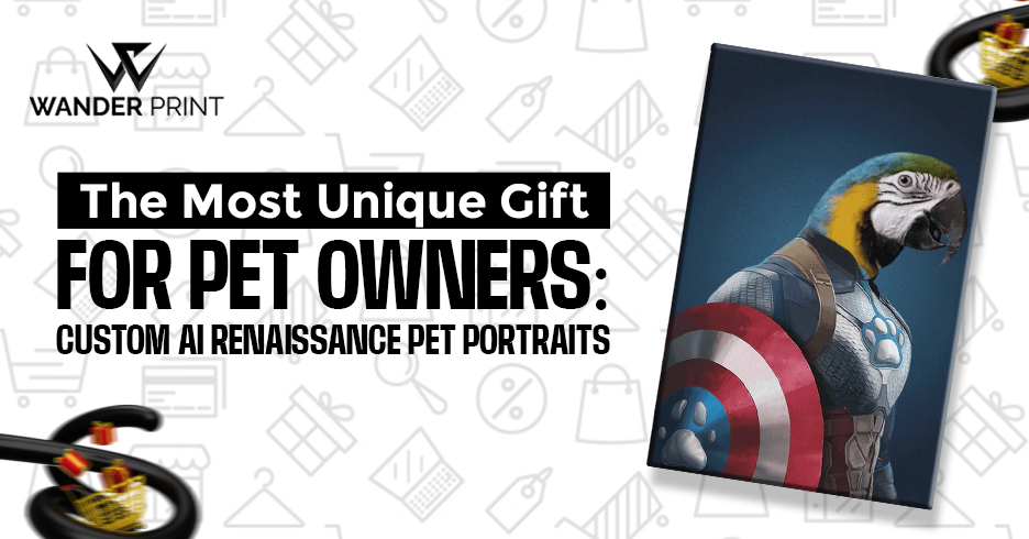 The Most Unique Gift for Pet Owners: Custom AI Renaissance Pet Portraits