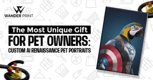 The Most Unique Gift for Pet Owners: Custom AI Renaissance Pet Portraits