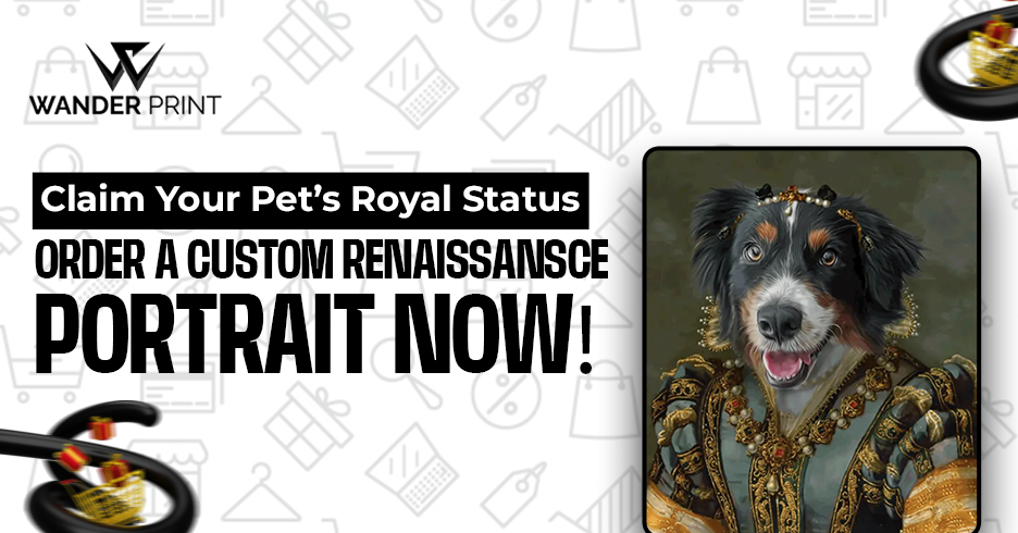 Claim Your Pet’s Royal Status—Order a Custom Renaissance Portrait Now!