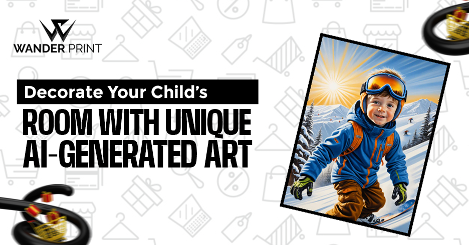 Decorate Your Child’s Room with Unique AI-Generated Art