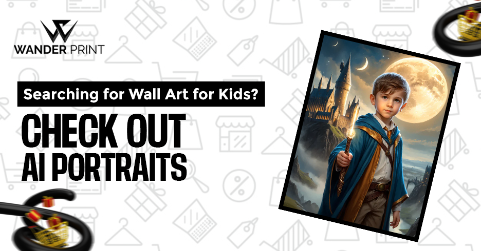 Searching for Wall Art for Kids? Check Out AI Portraits