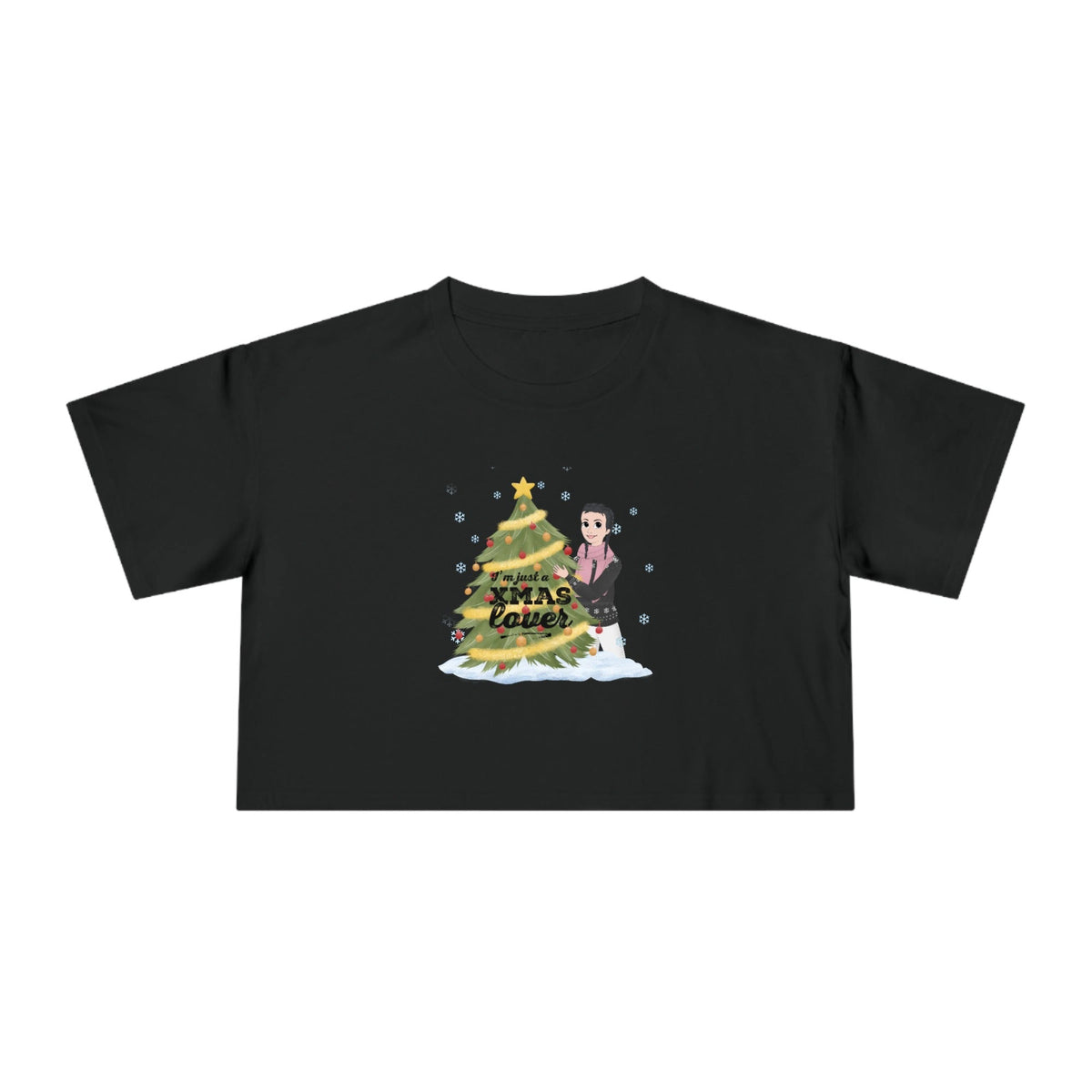 XMAS Lover | Women's Crop Tee