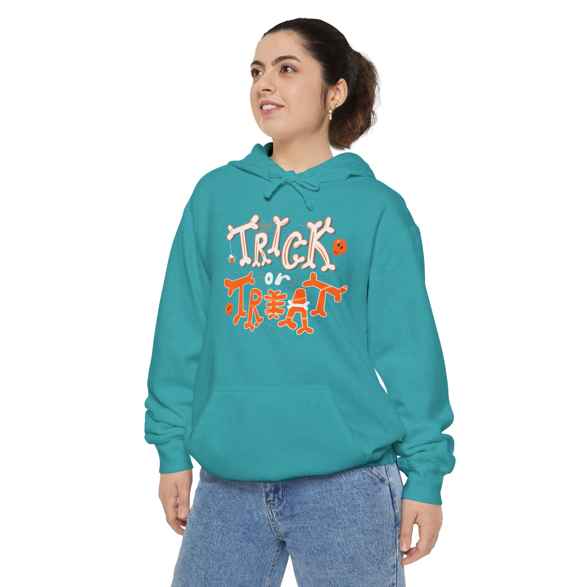 Halloween Trick or Treat | Unisex Garment-Dyed Hoodie