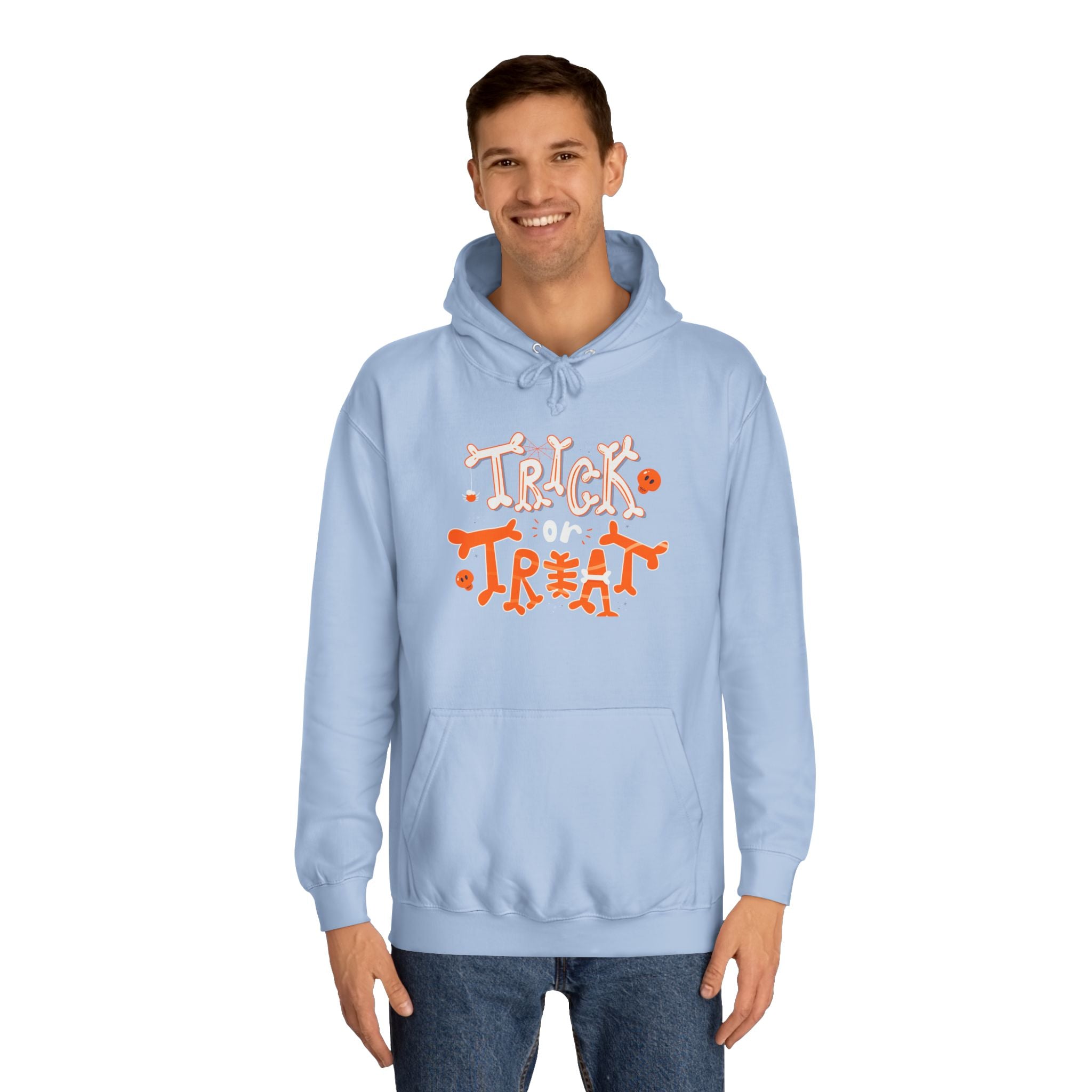 Halloween Trick or Treat | Unisex College Hoodie
