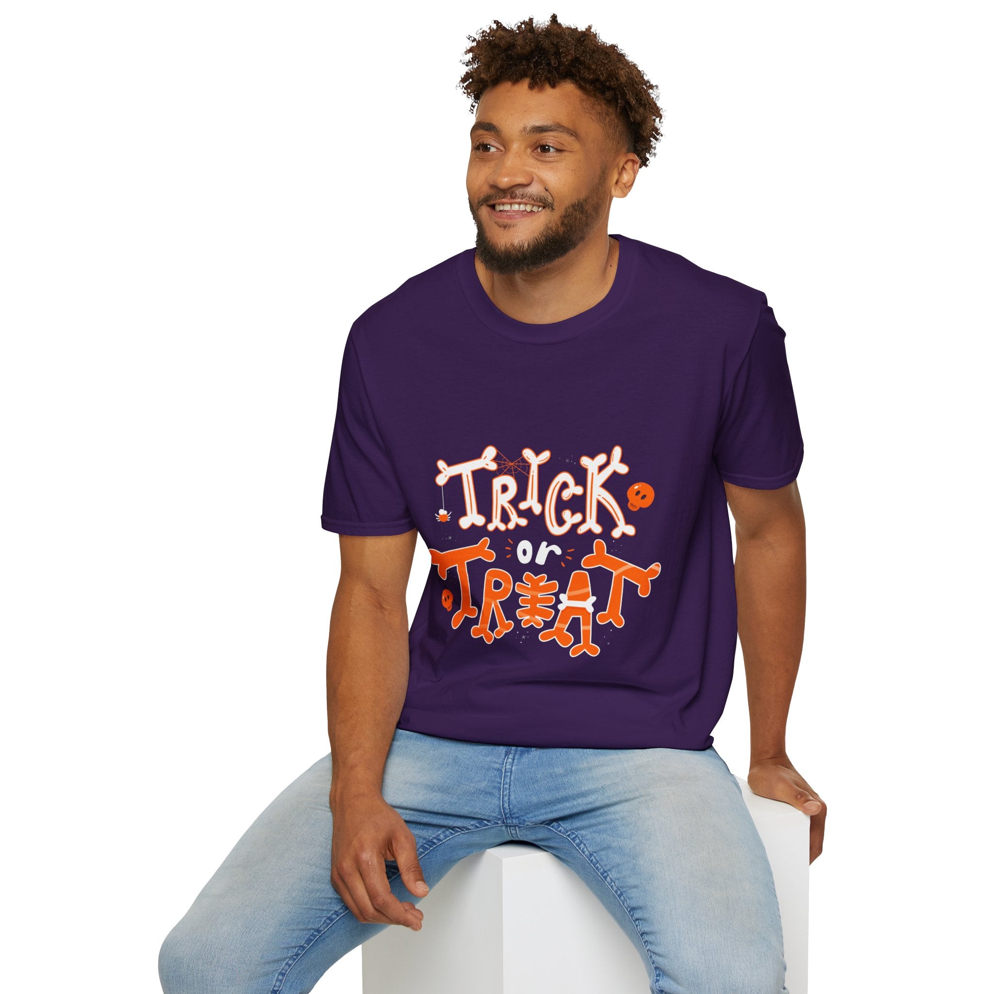 Halloween Trick or Treat  | Unisex Softstyle T-Shirt