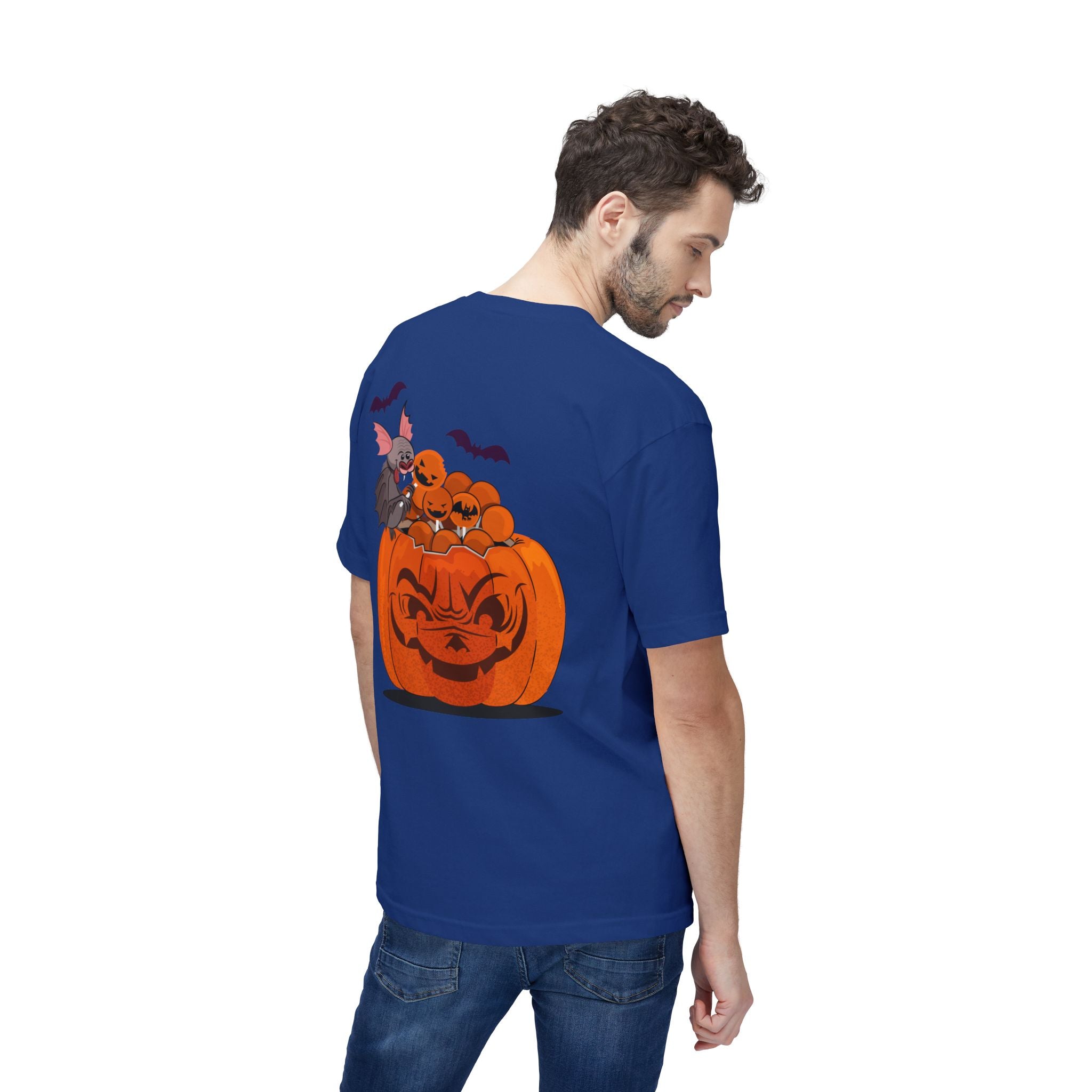 Halloween Trick or Treat | Unisex Midweight T-shirt, Made in US