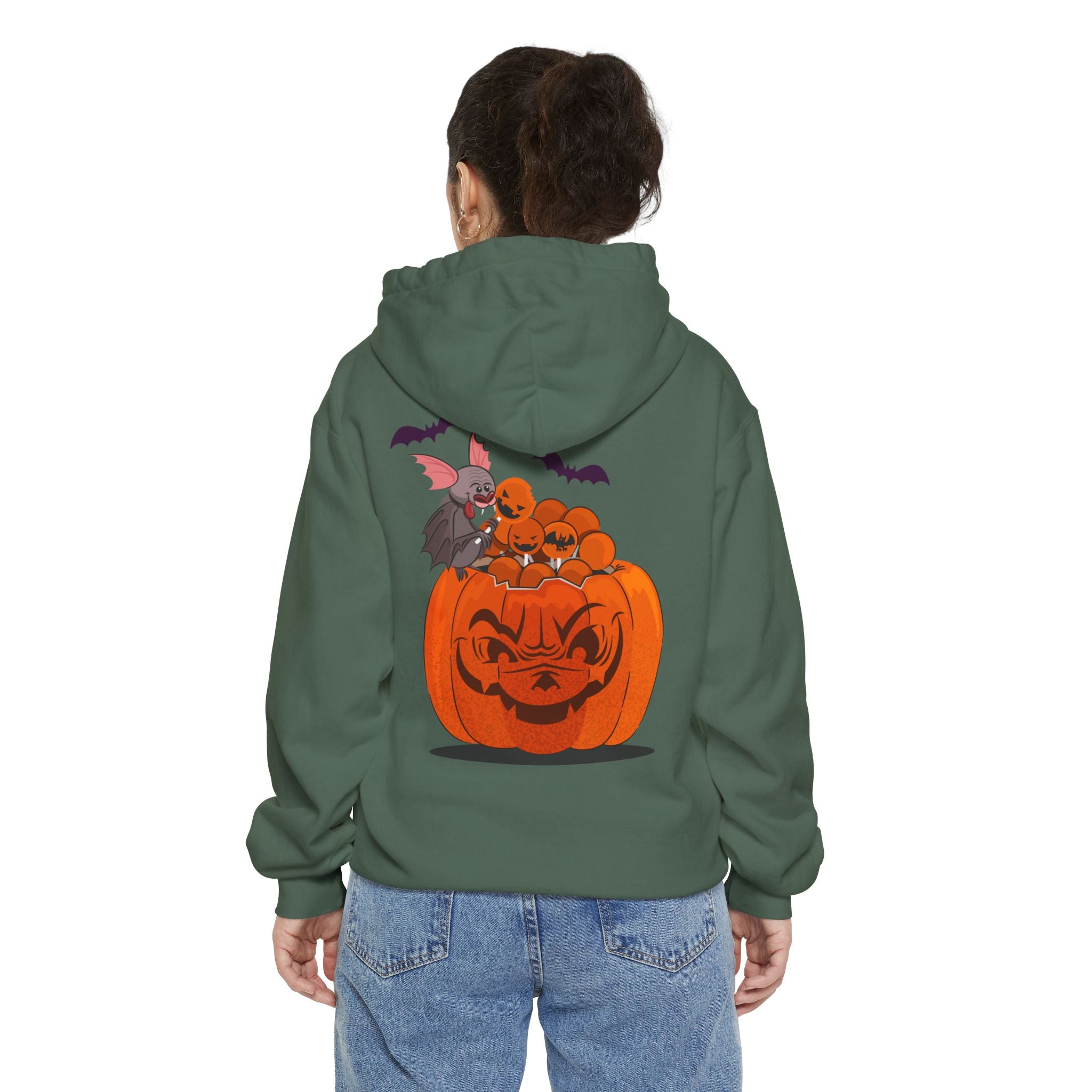 Halloween Trick or Treat | Unisex Garment-Dyed Hoodie