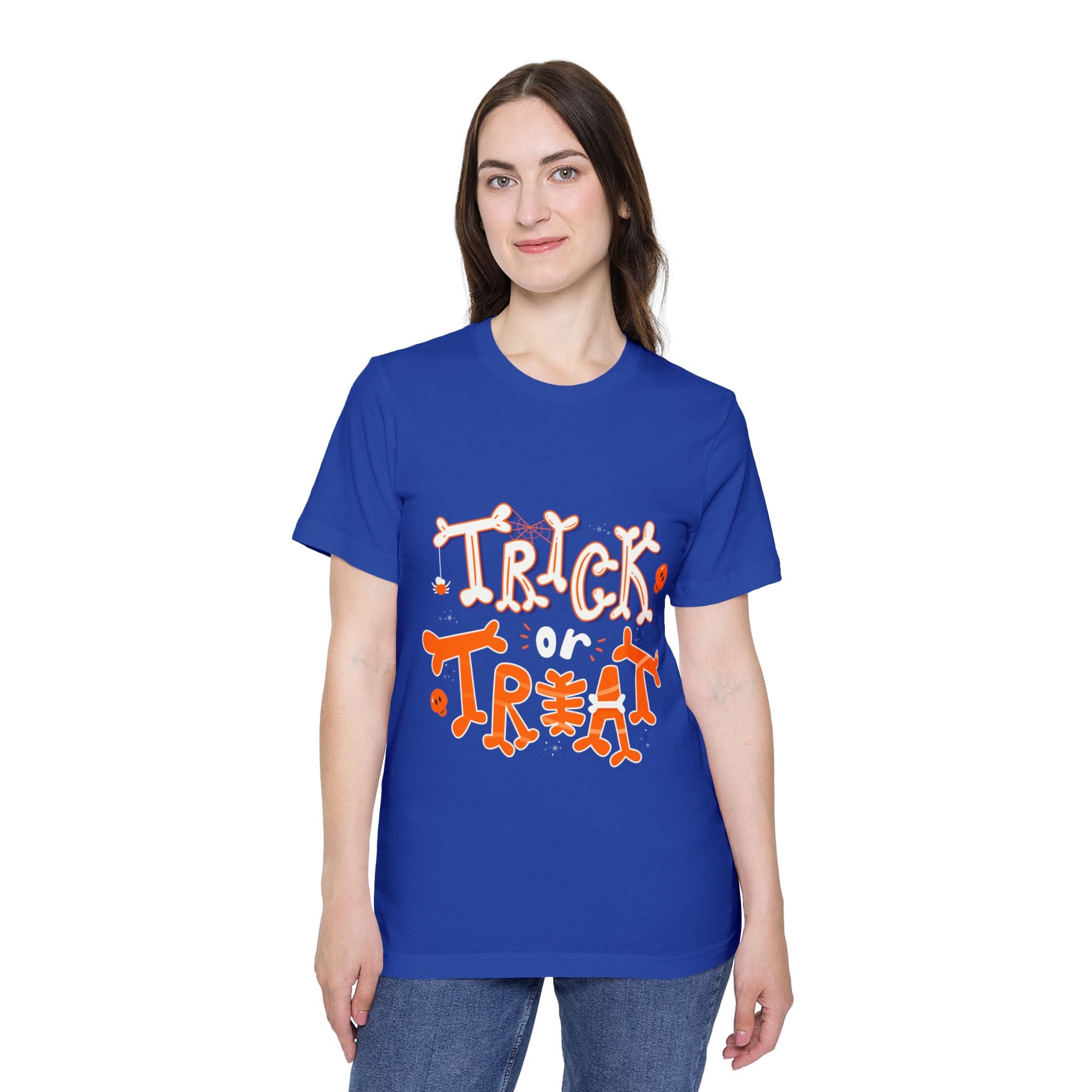 Halloween Trick or Treat | USA-Made Unisex Short-Sleeve Jersey T-Shirt