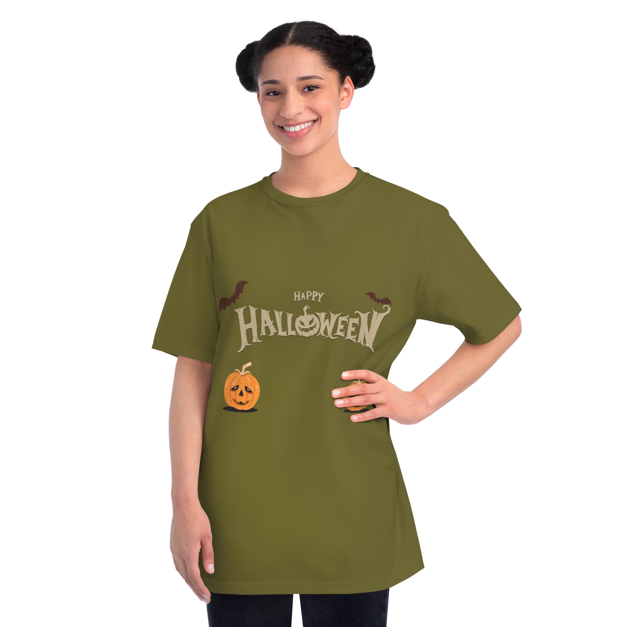 Halloween with Pumpkins | Organic Unisex Classic T-Shirt