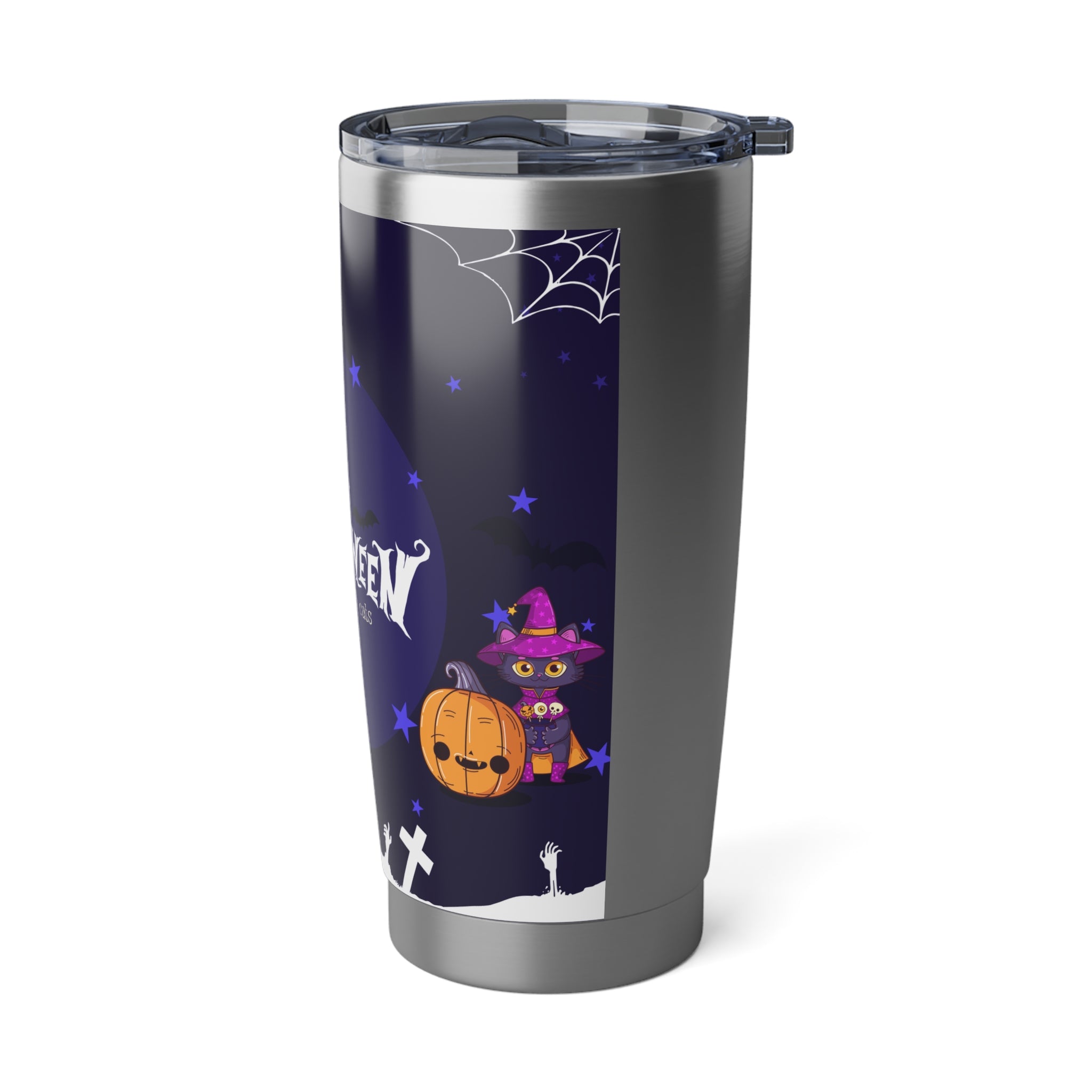 Happy Halloween with Witch's Cats | Vagabond Tumbler