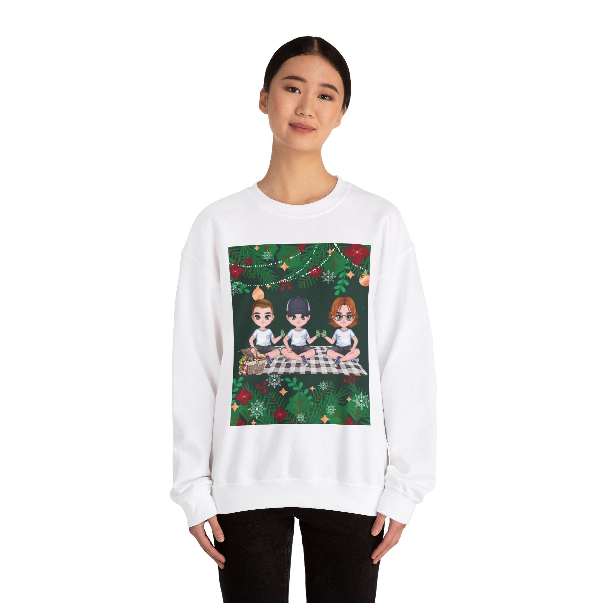 Christmas Party Unisex Heavy Blend™ Crewneck Sweatshirt
