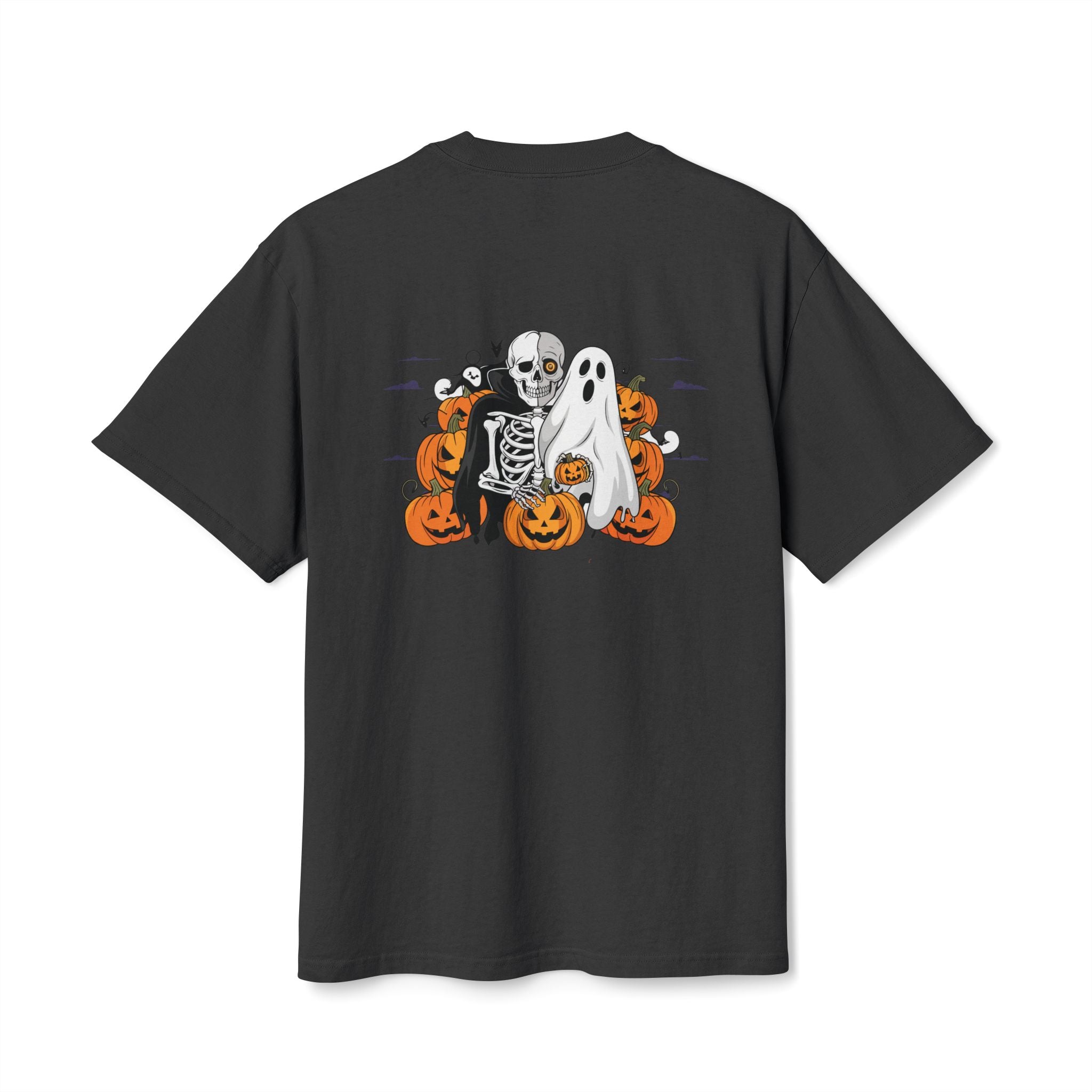 Halloween with Bats | Unisex Heavy Faded Tee