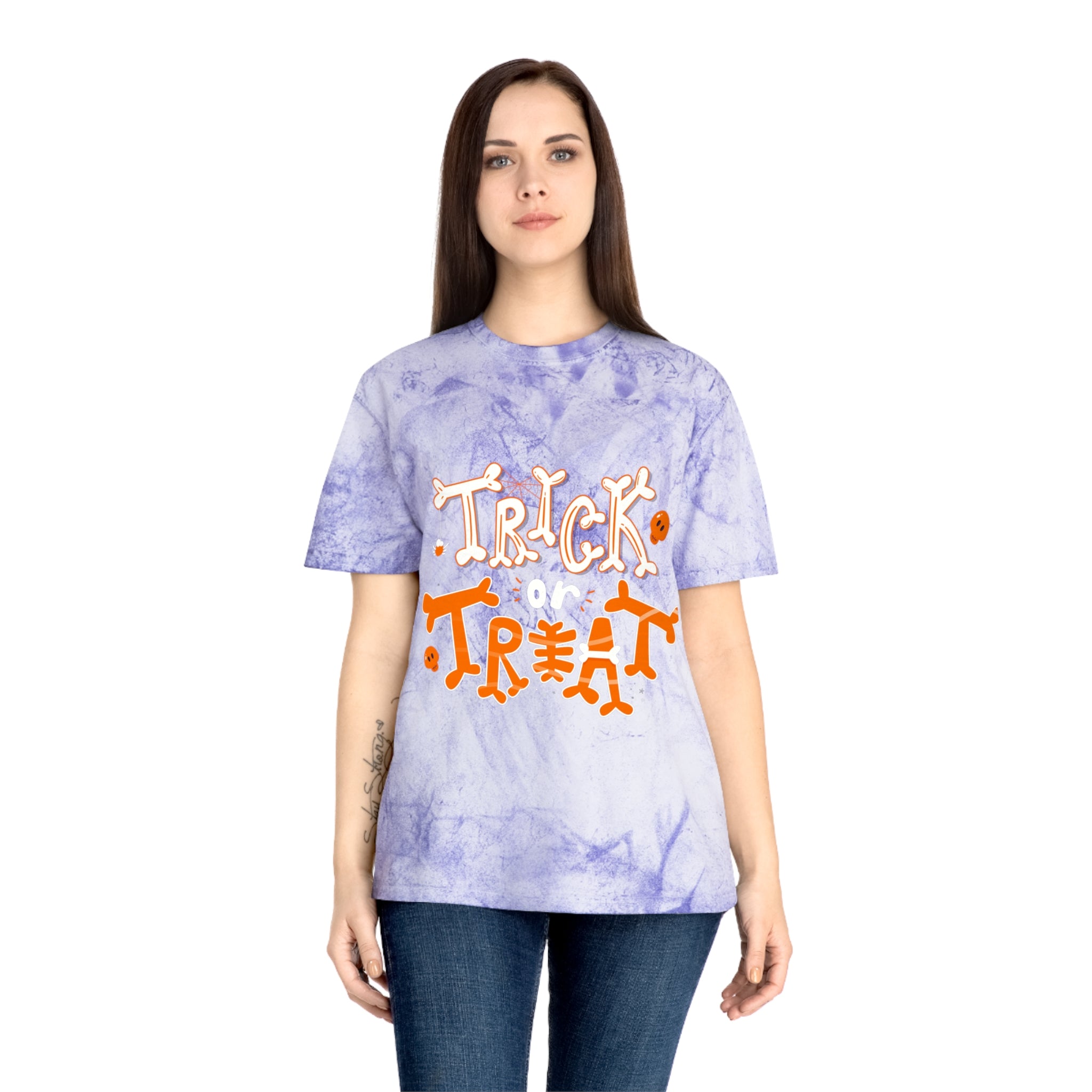 Halloween Trick or Treat | Unisex Color Blast T-Shirt