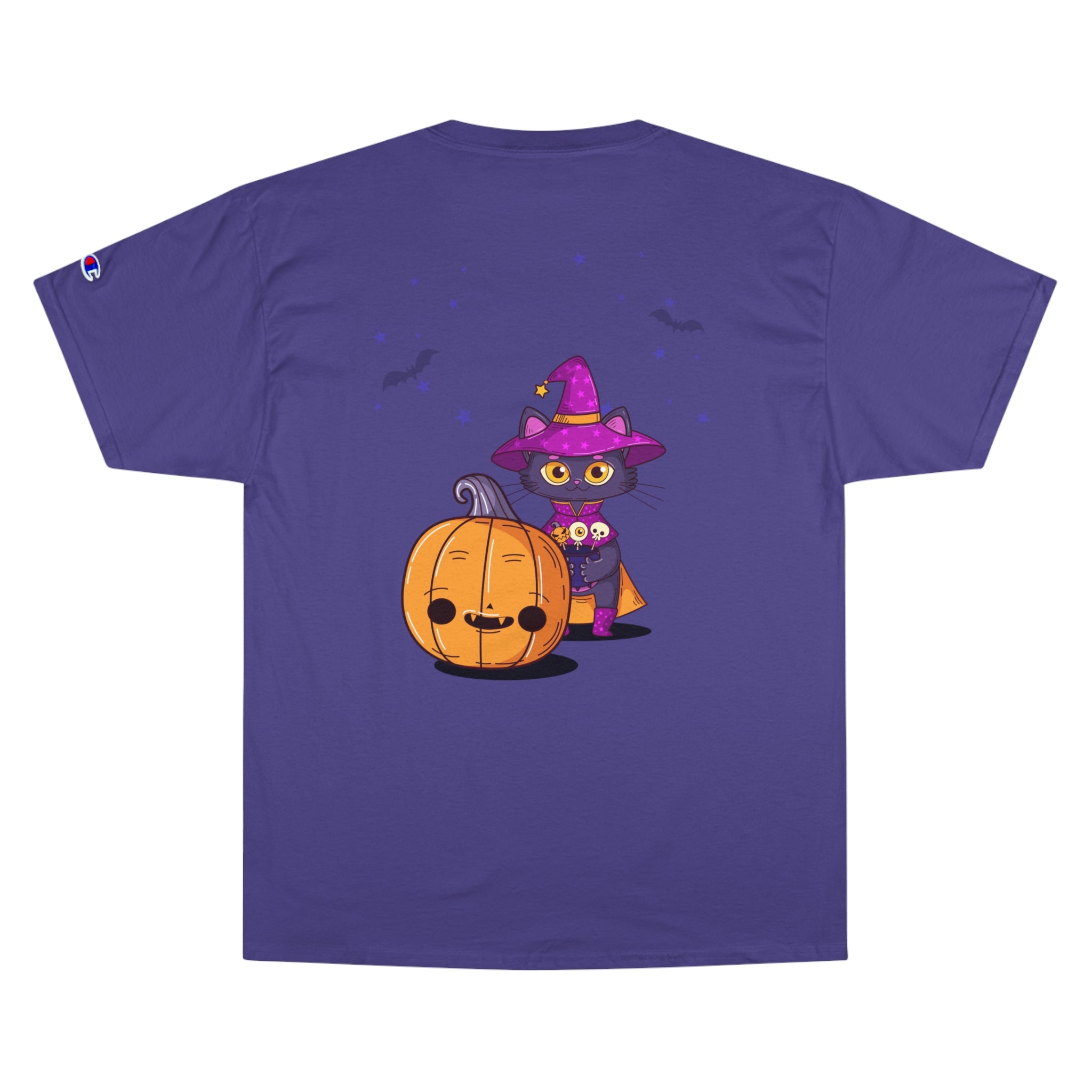 Halloween with Witch's Cats | Champion T-Shirt