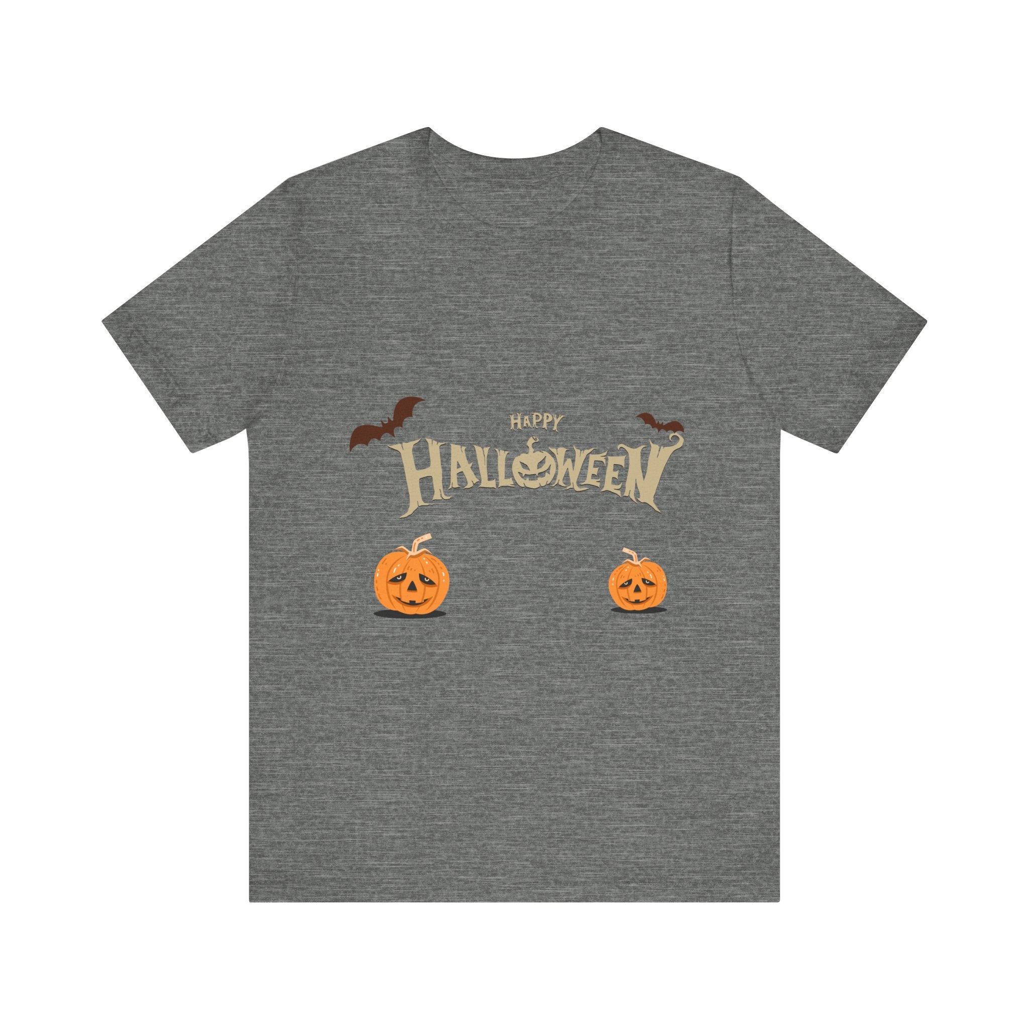 Halloween with Pumpkins | Unisex Jersey Short Sleeve Tee
