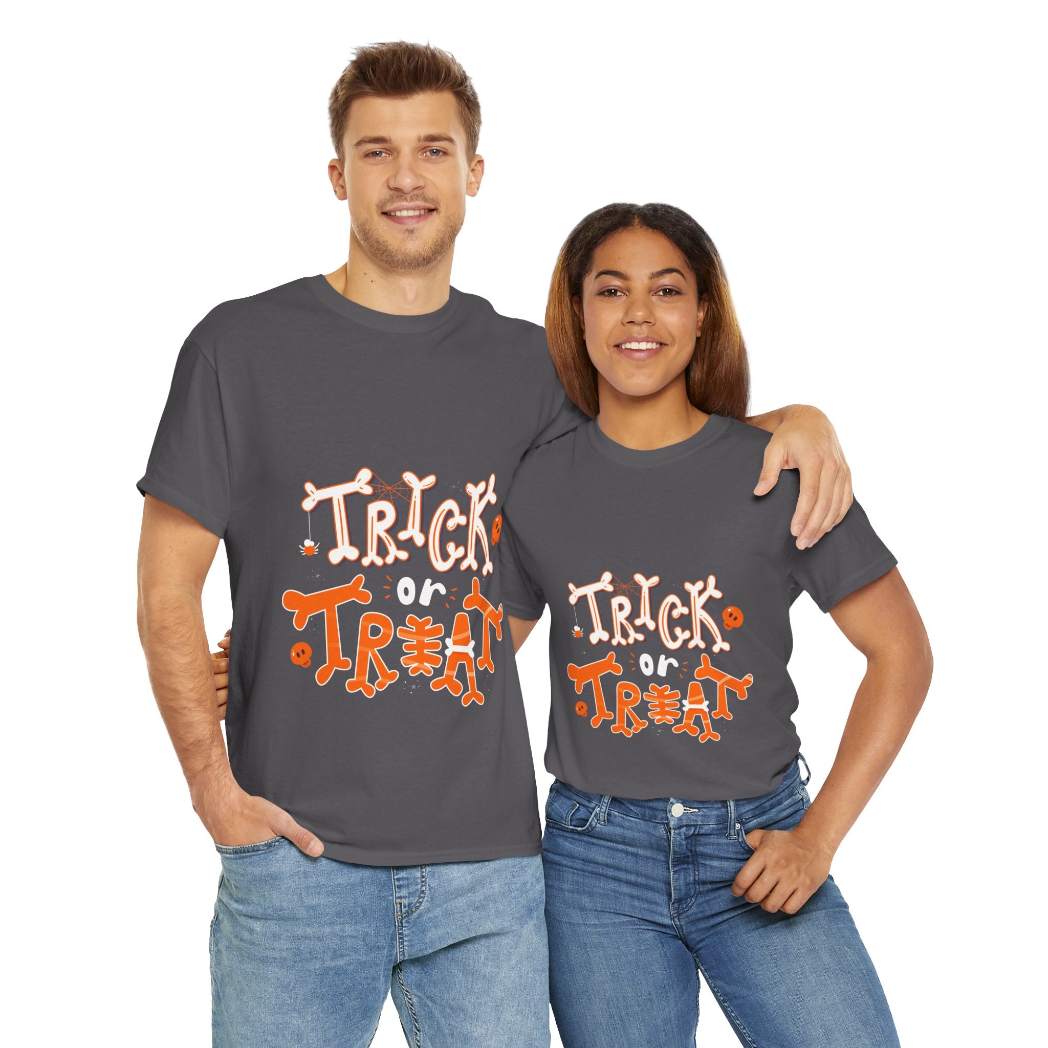 Halloween Trick or Treat | Unisex Heavy Cotton Tee