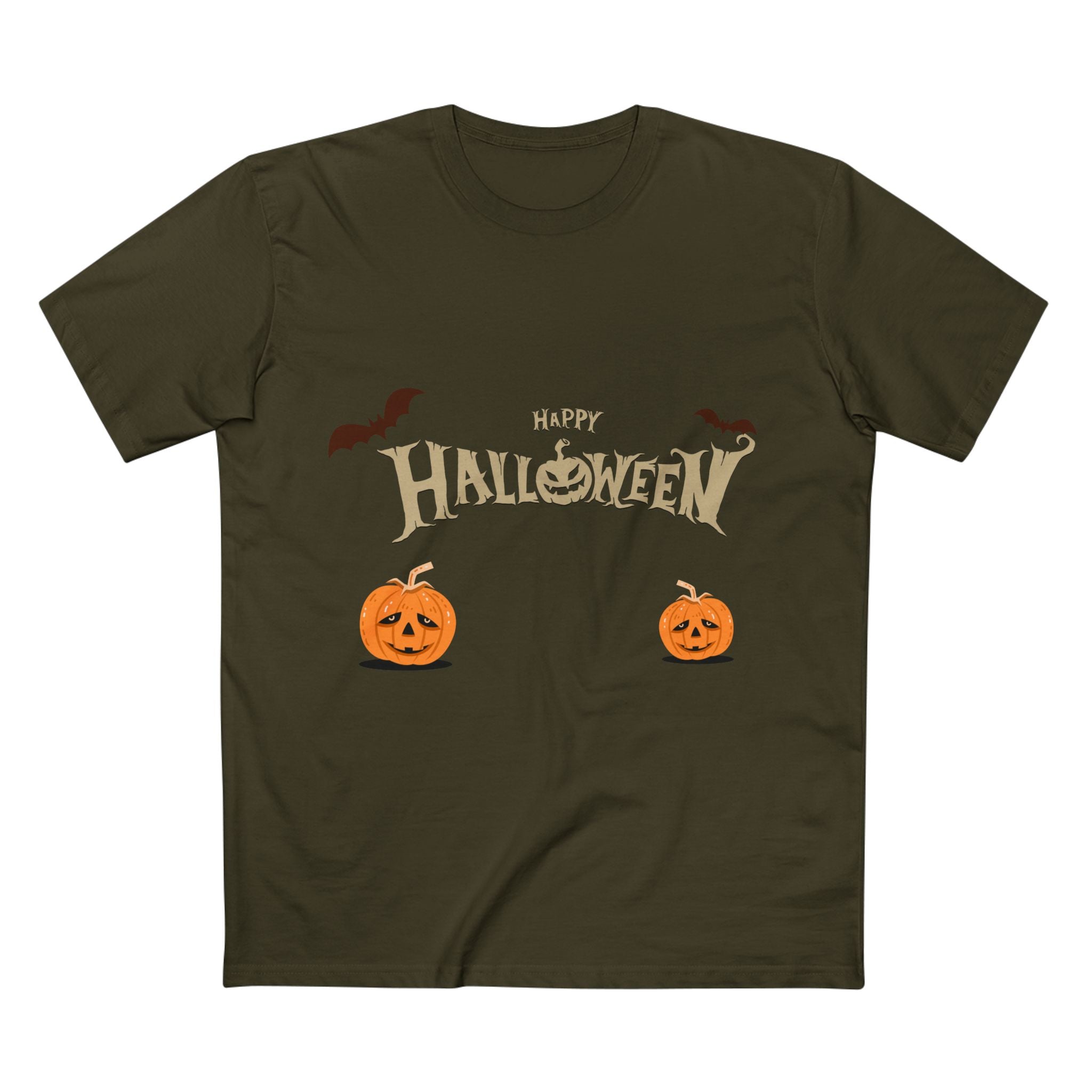 Halloween with Pumpkins | Men's Staple Tee