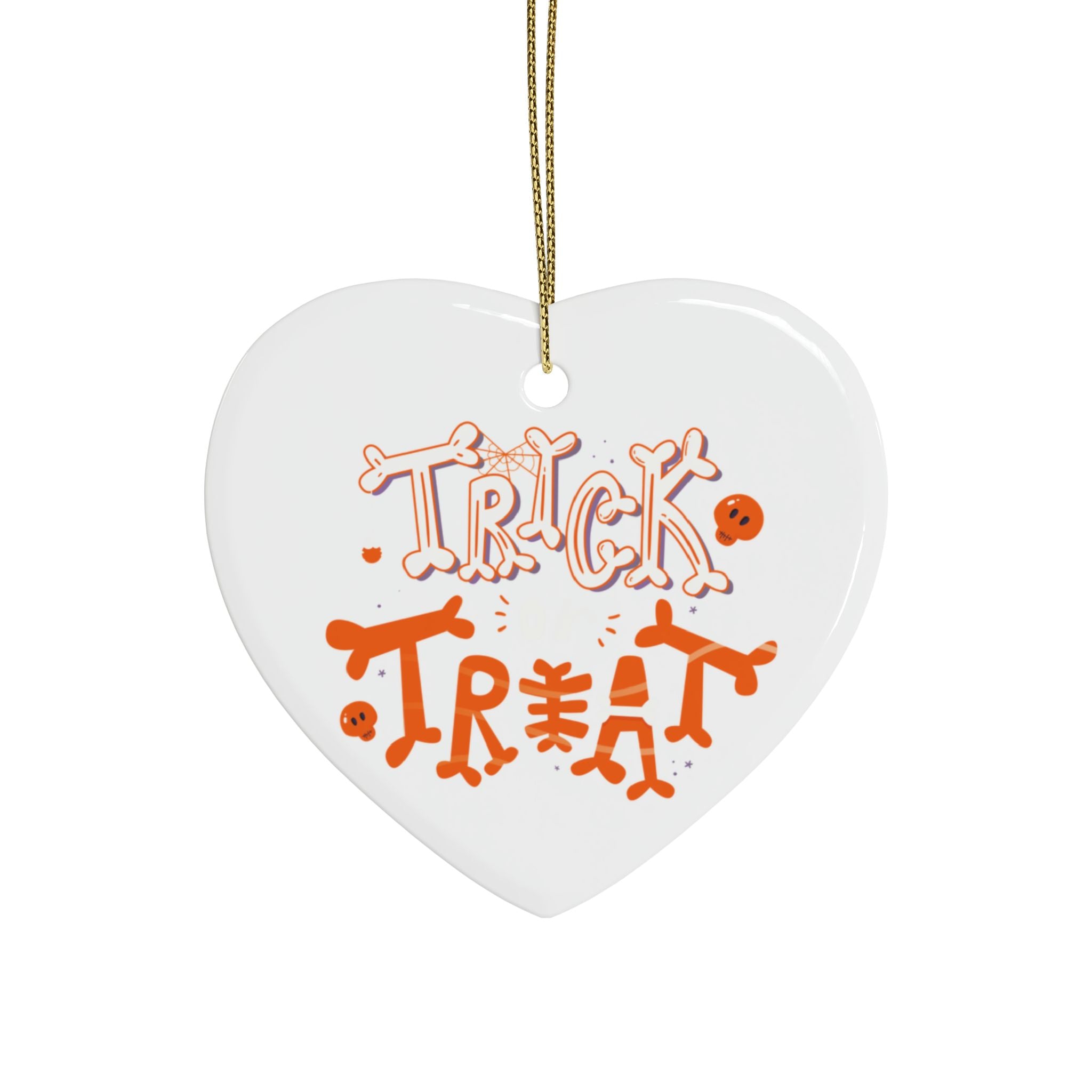 Halloween Trick or Treat | Ceramic Ornaments