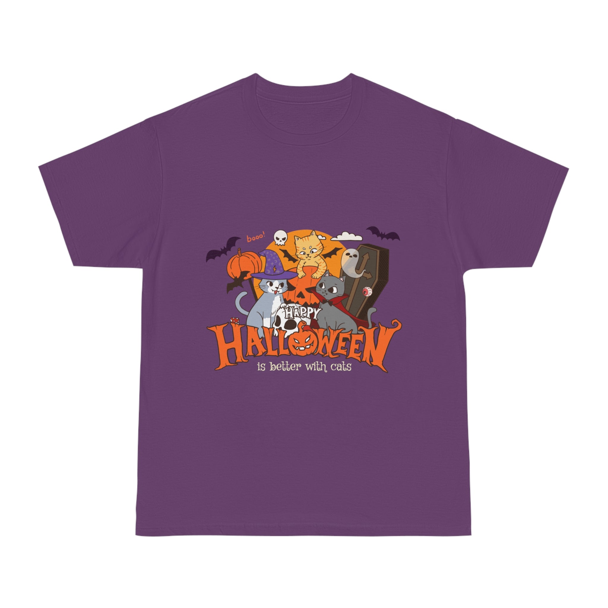 Halloween is Better with Cats | Unisex Hammer™ T-shirt