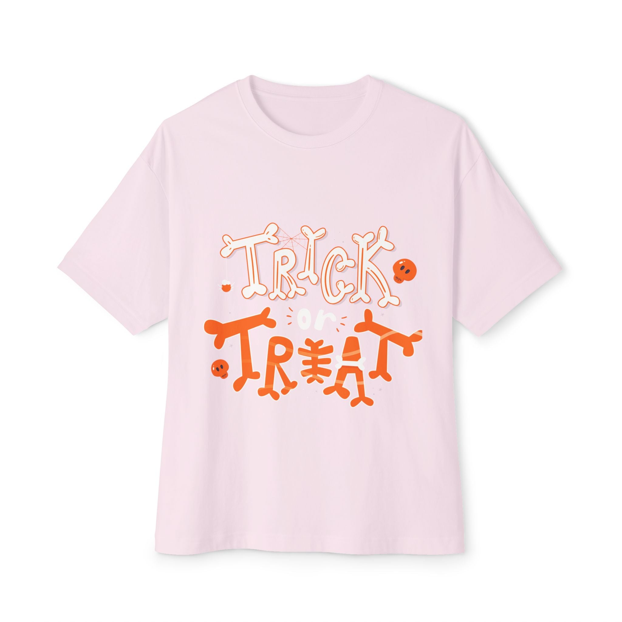 Halloween Trick or Treat | Unisex Oversized Boxy Tee