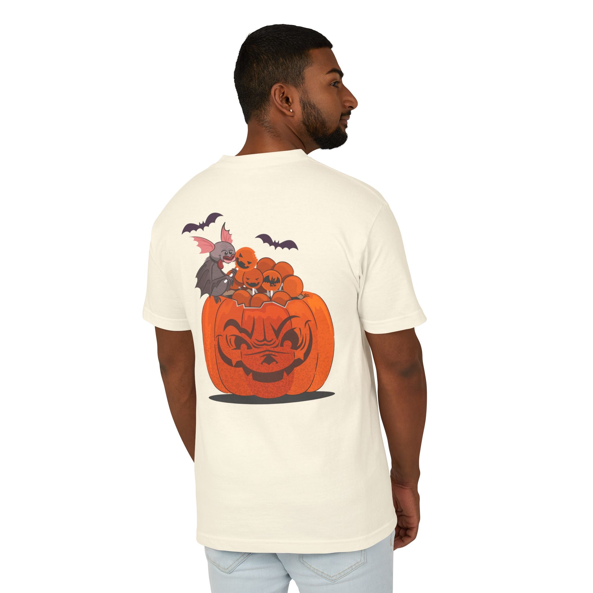 Halloween Trick or Treat | Unisex Garment-Dyed Heavyweight Cotton Tee