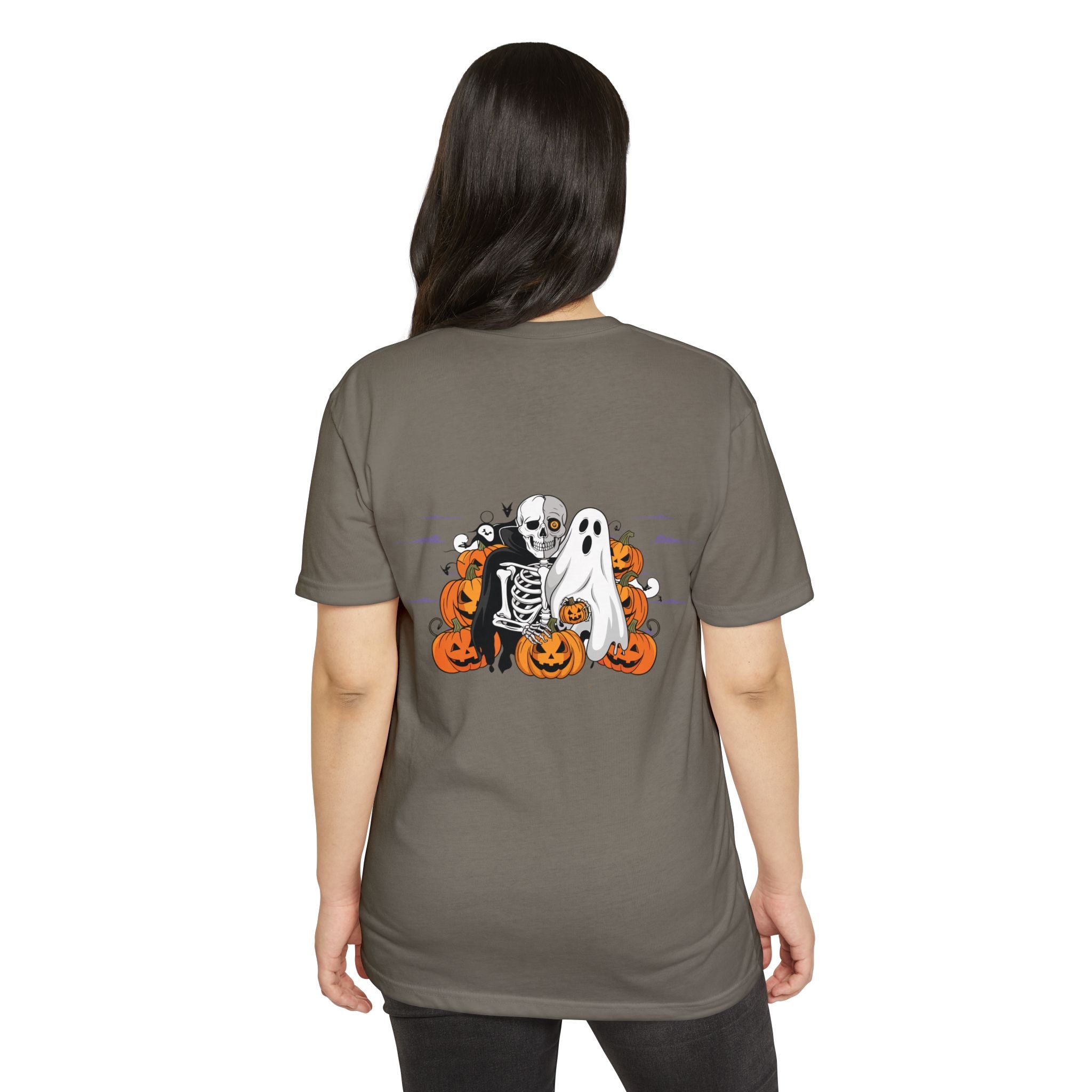 Halloween with Bats | Unisex CVC Jersey T-shirt