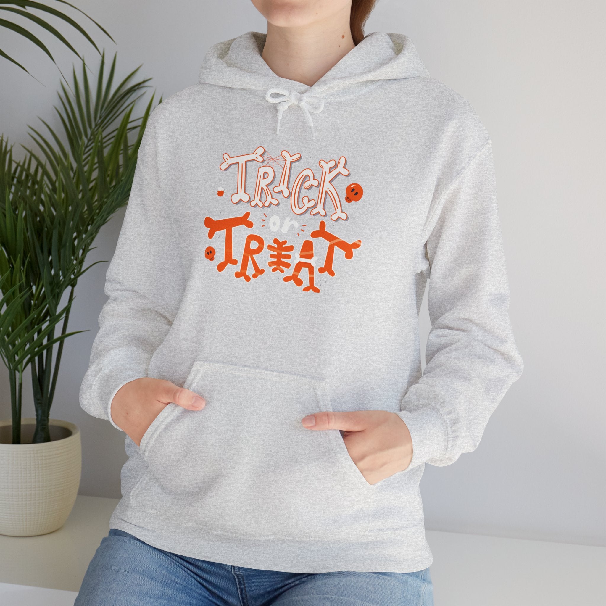 Halloween Trick or Treat  | Unisex Heavy Blend Hooded Sweatshirt