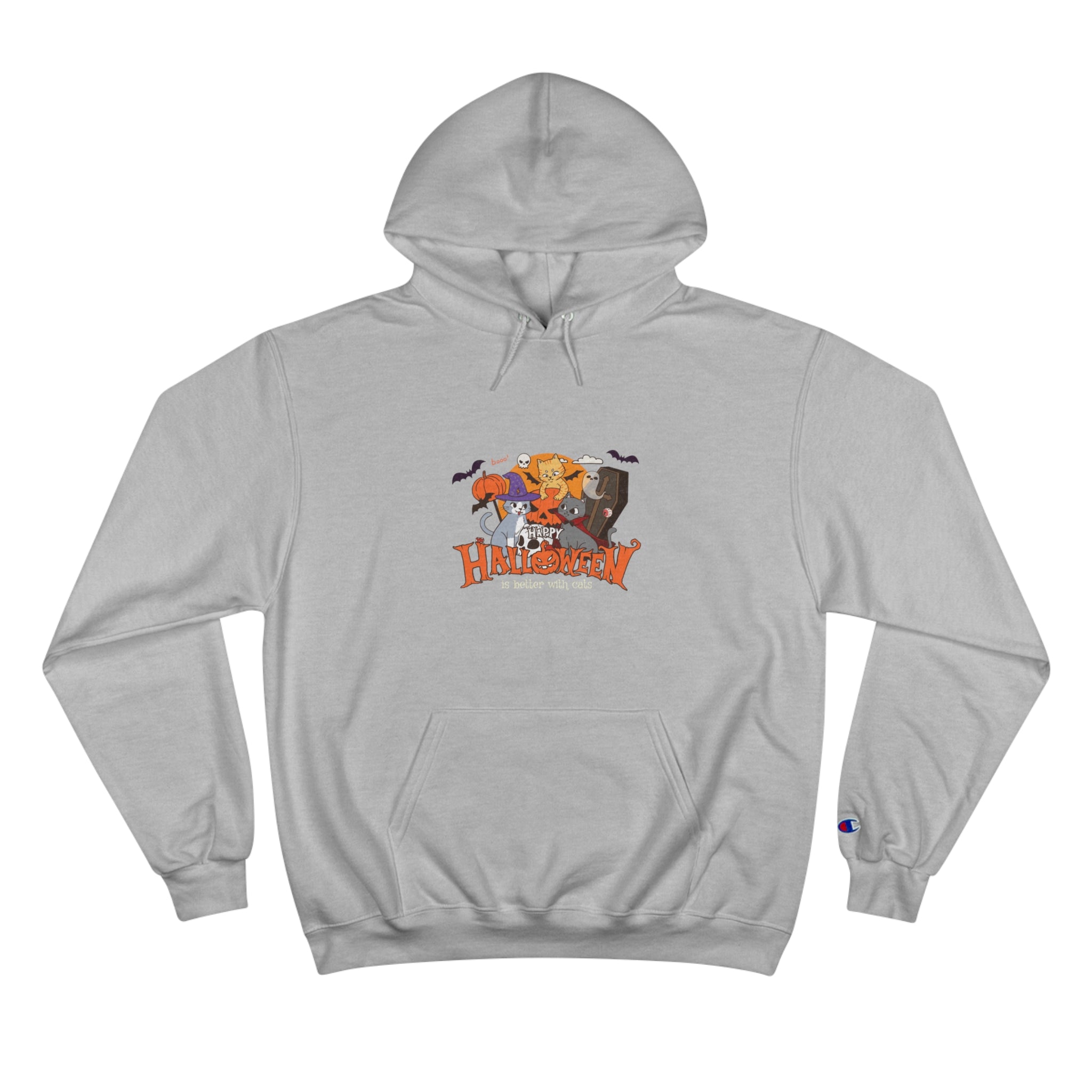 Halloween is Better with Cats | Champion Hoodie