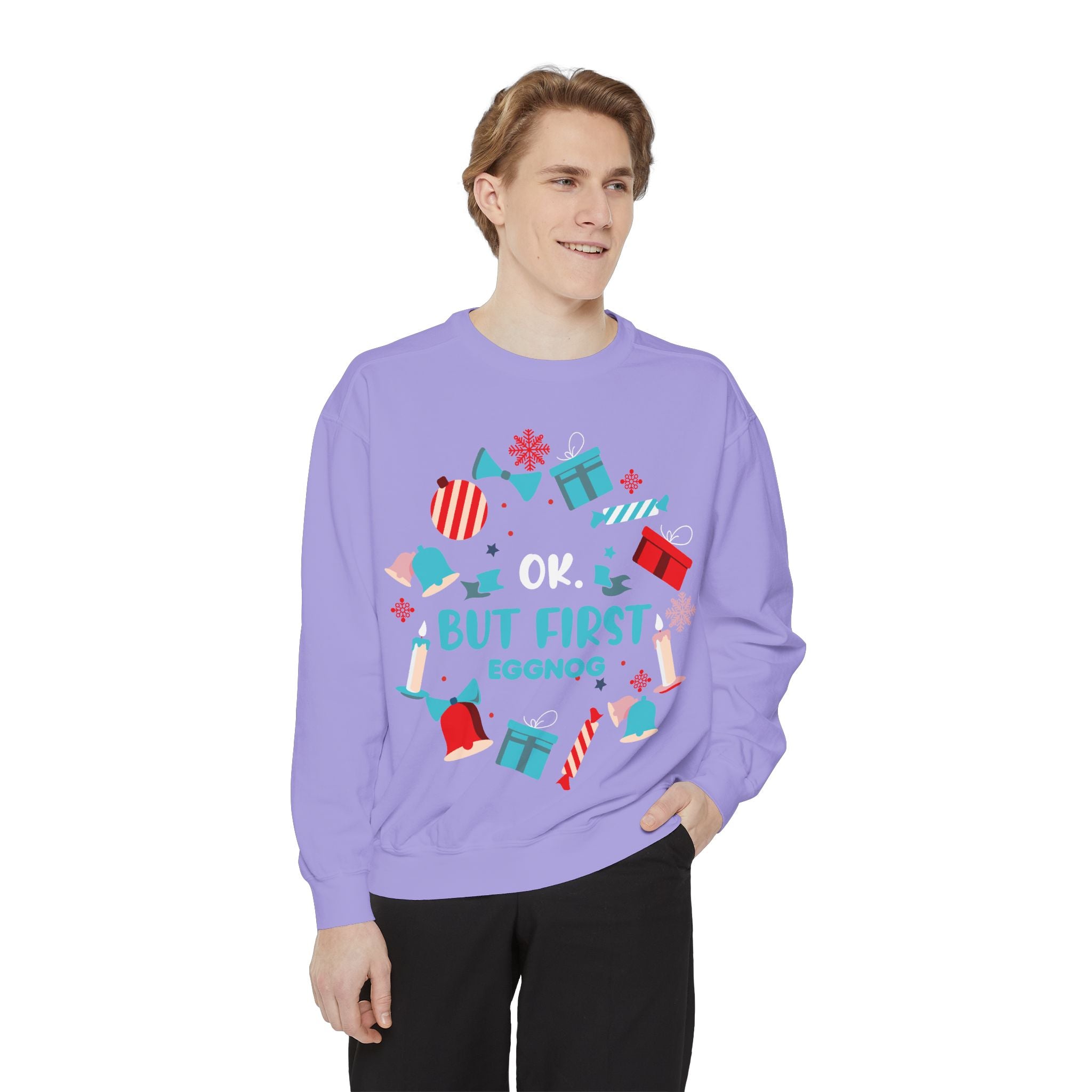 Unisex Garment-Dyed Sweatshirt