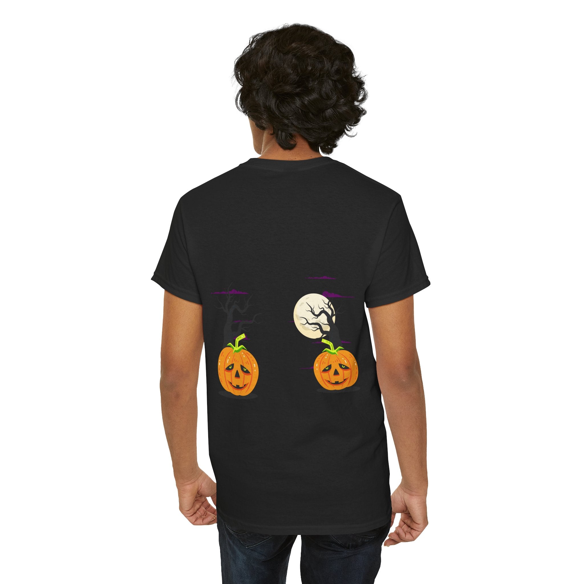 Halloween is Better with Cats | Unisex Heavy Cotton Tee