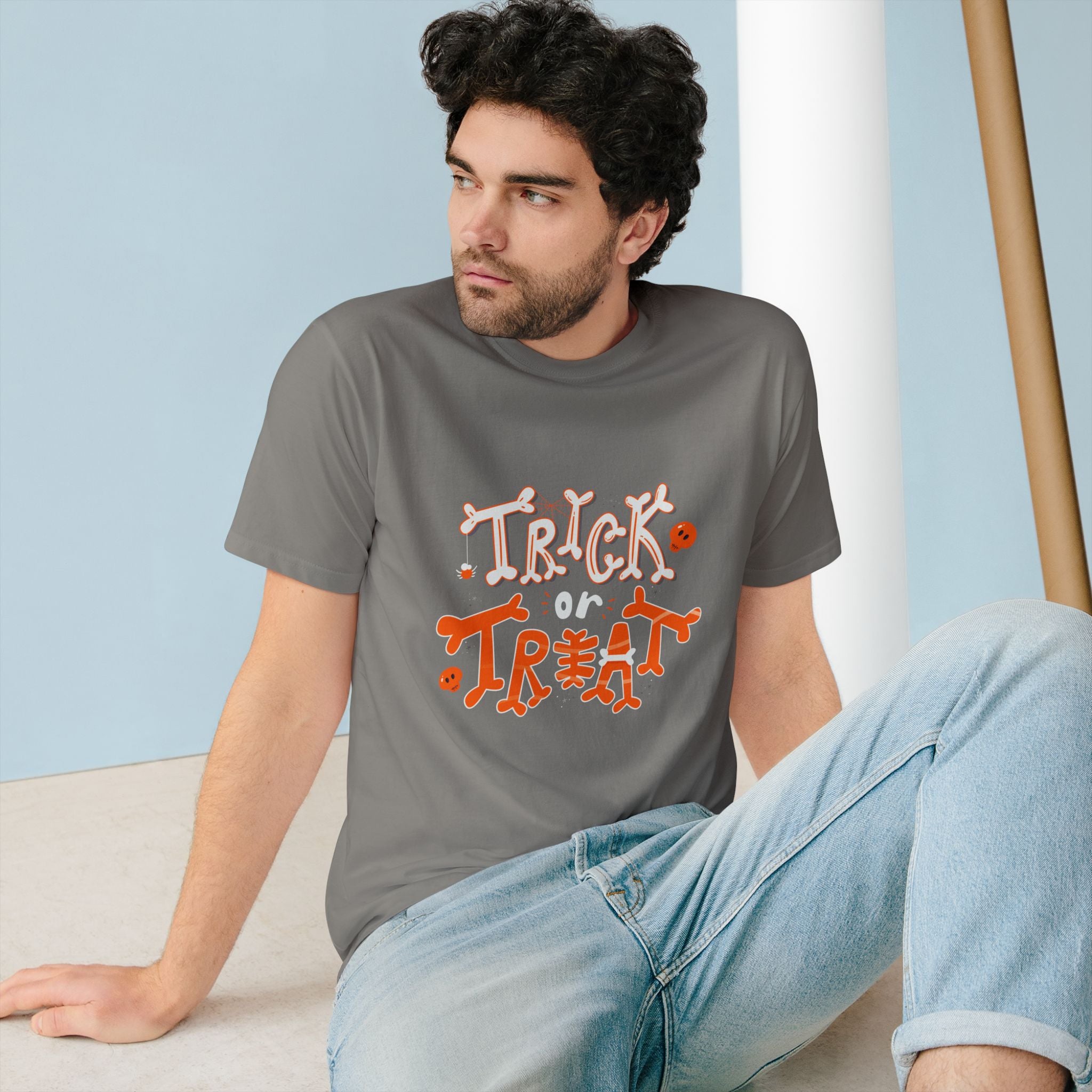 Halloween Trick or Treat | Organic Staple T-shirt