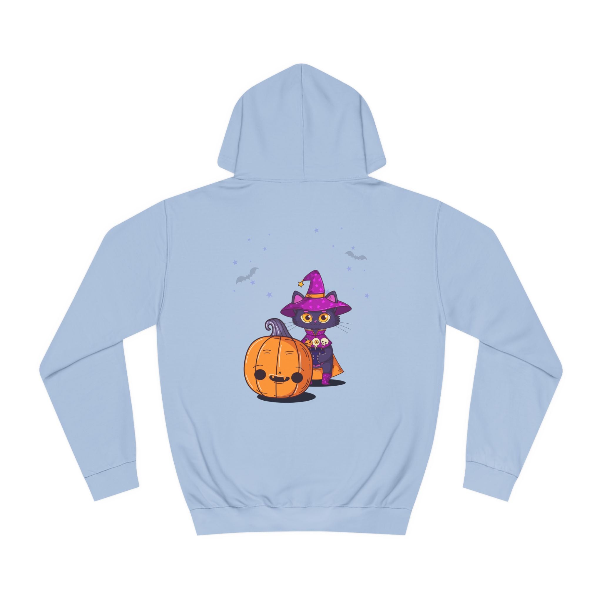 Halloween with Witch's Cats | Unisex College Hoodie