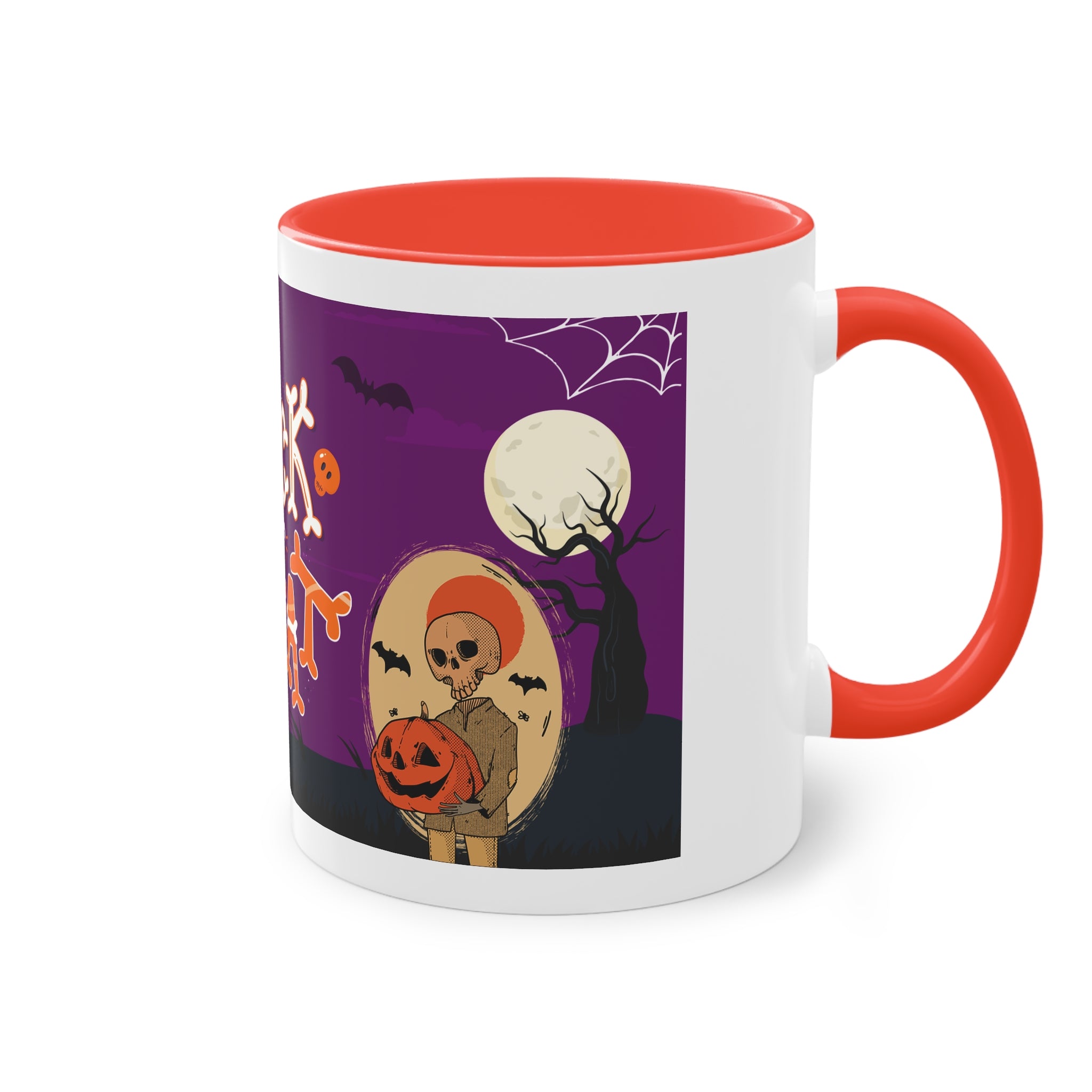 Halloween Trick or Treat | Two-Tone Coffee Mug
