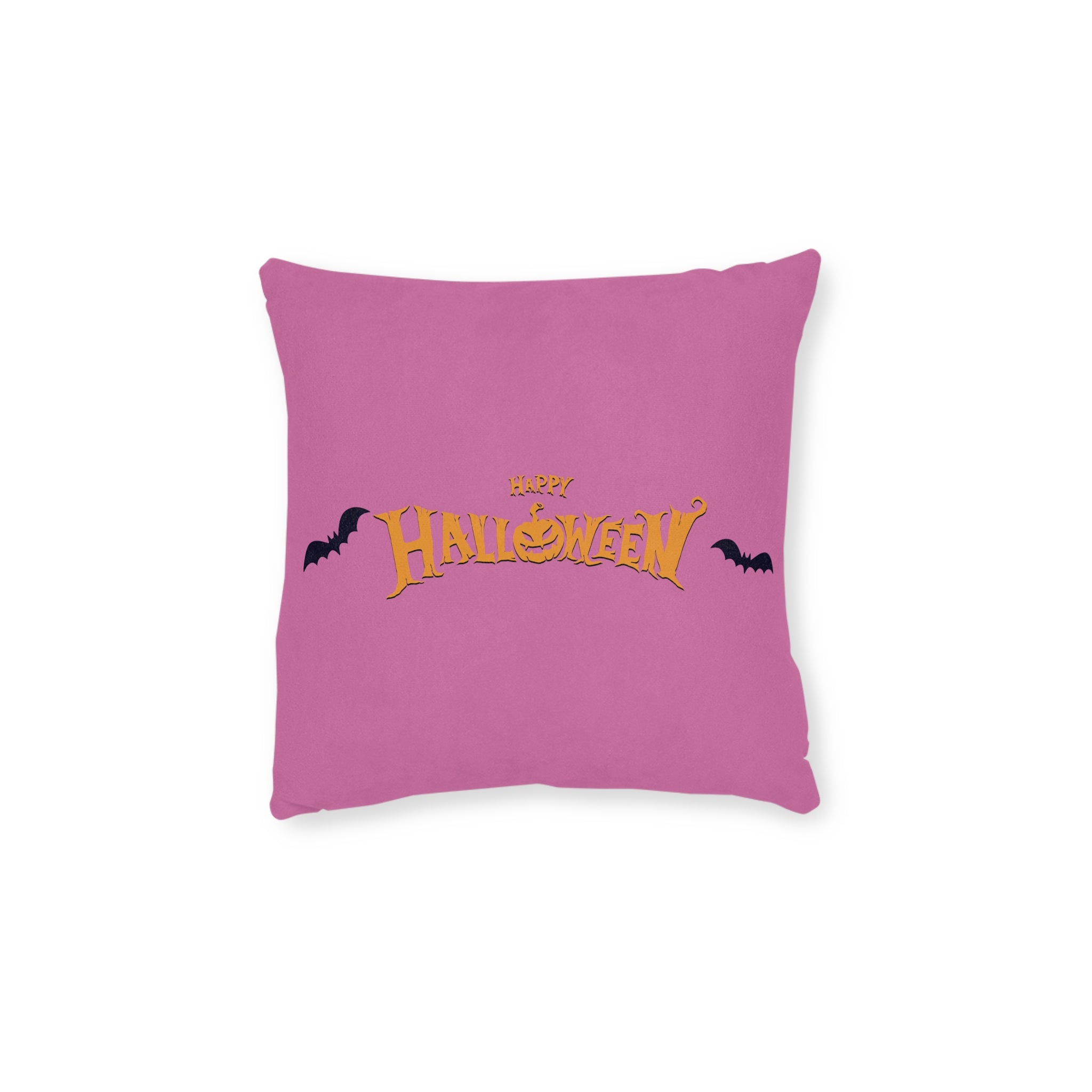 Halloween with Bats | Square Pillow