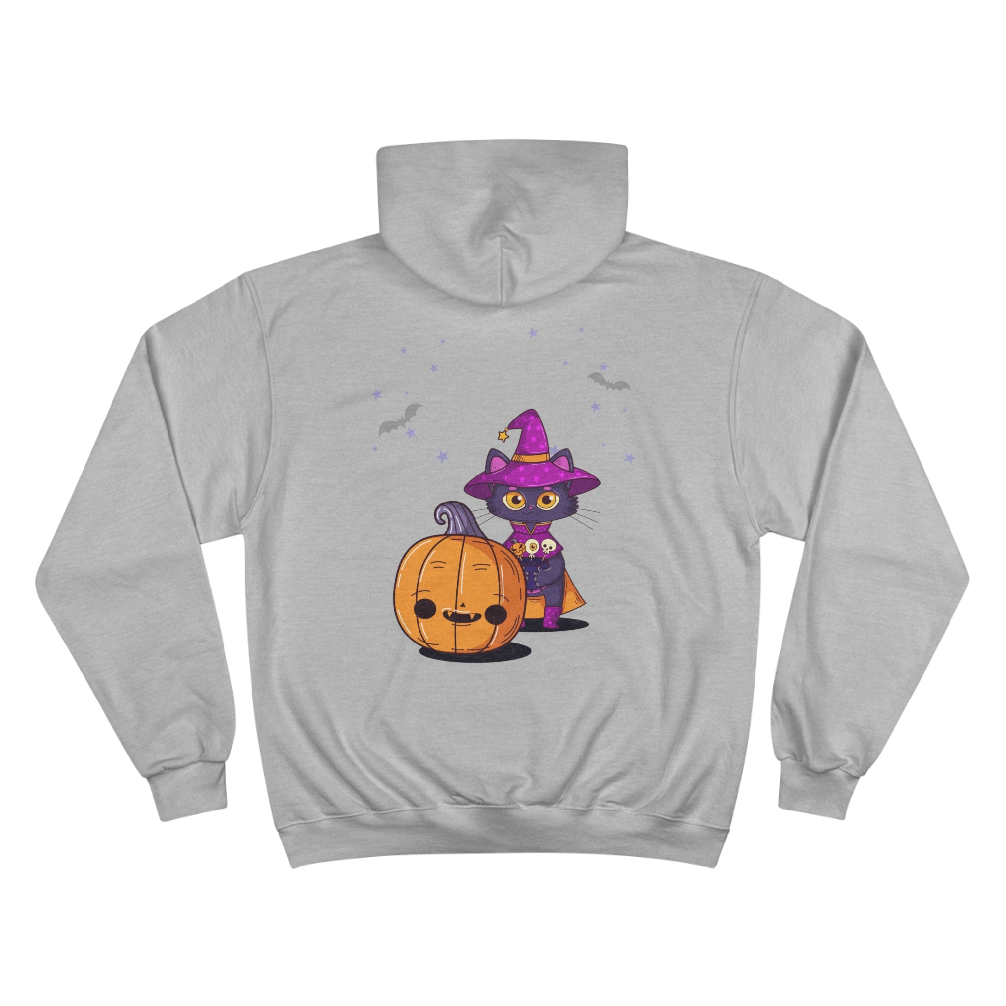 Halloween with Witch's Cats | Champion Hoodie