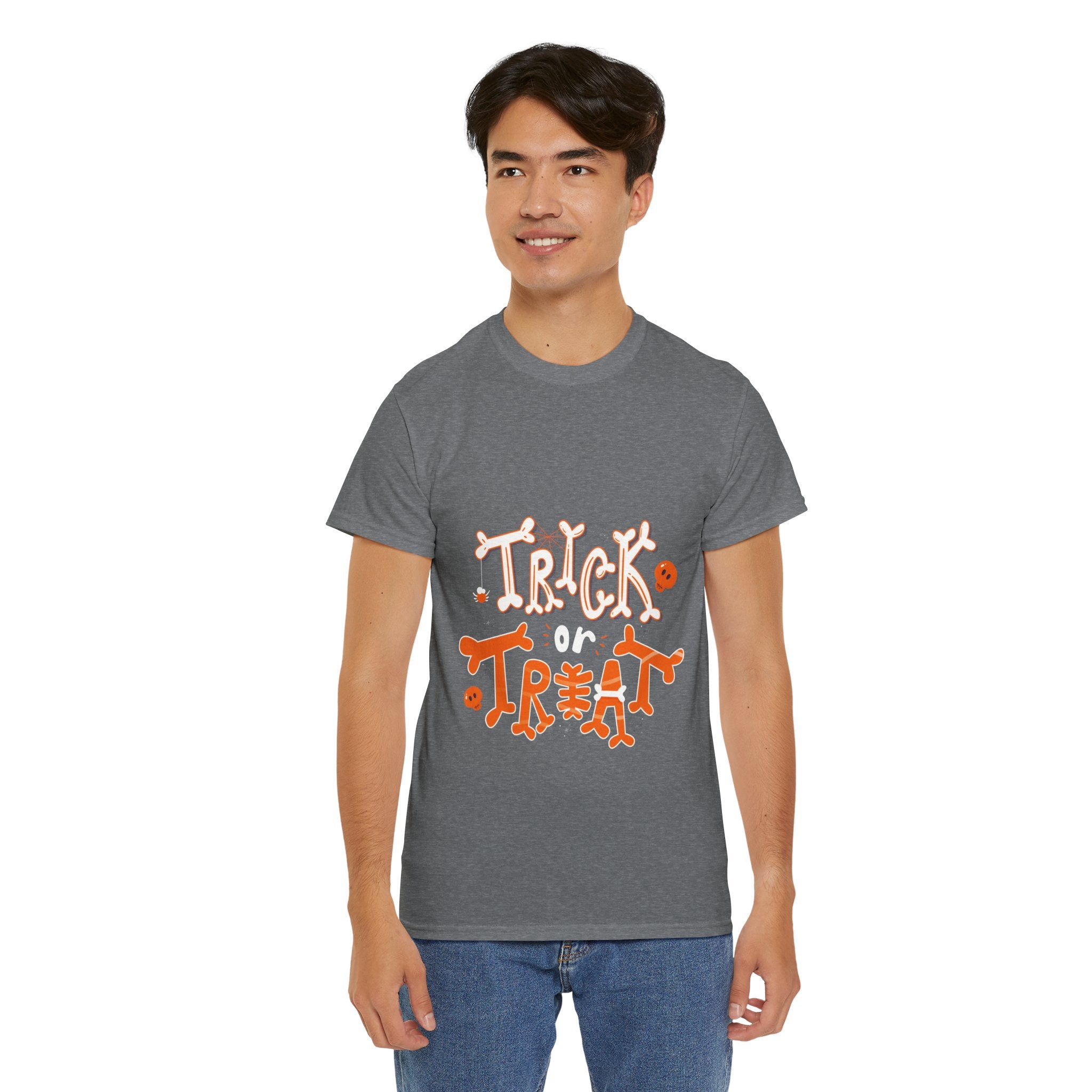 Halloween Trick or Treat | Unisex Heavy Cotton Tee