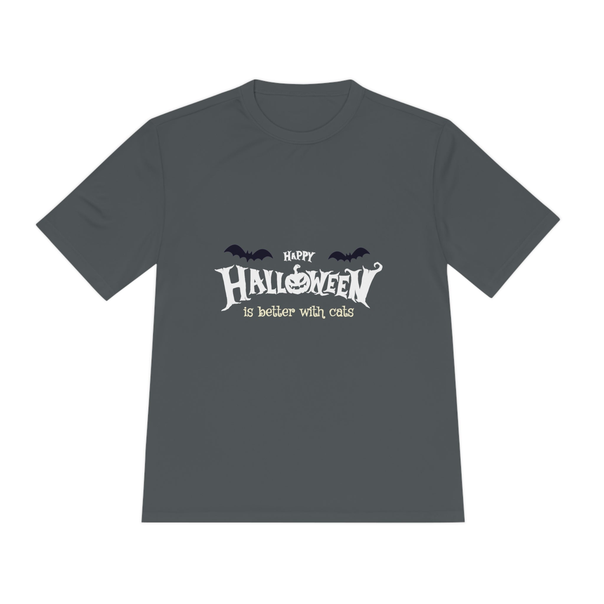 Halloween with Witch's Cats | Unisex Moisture Wicking Tee
