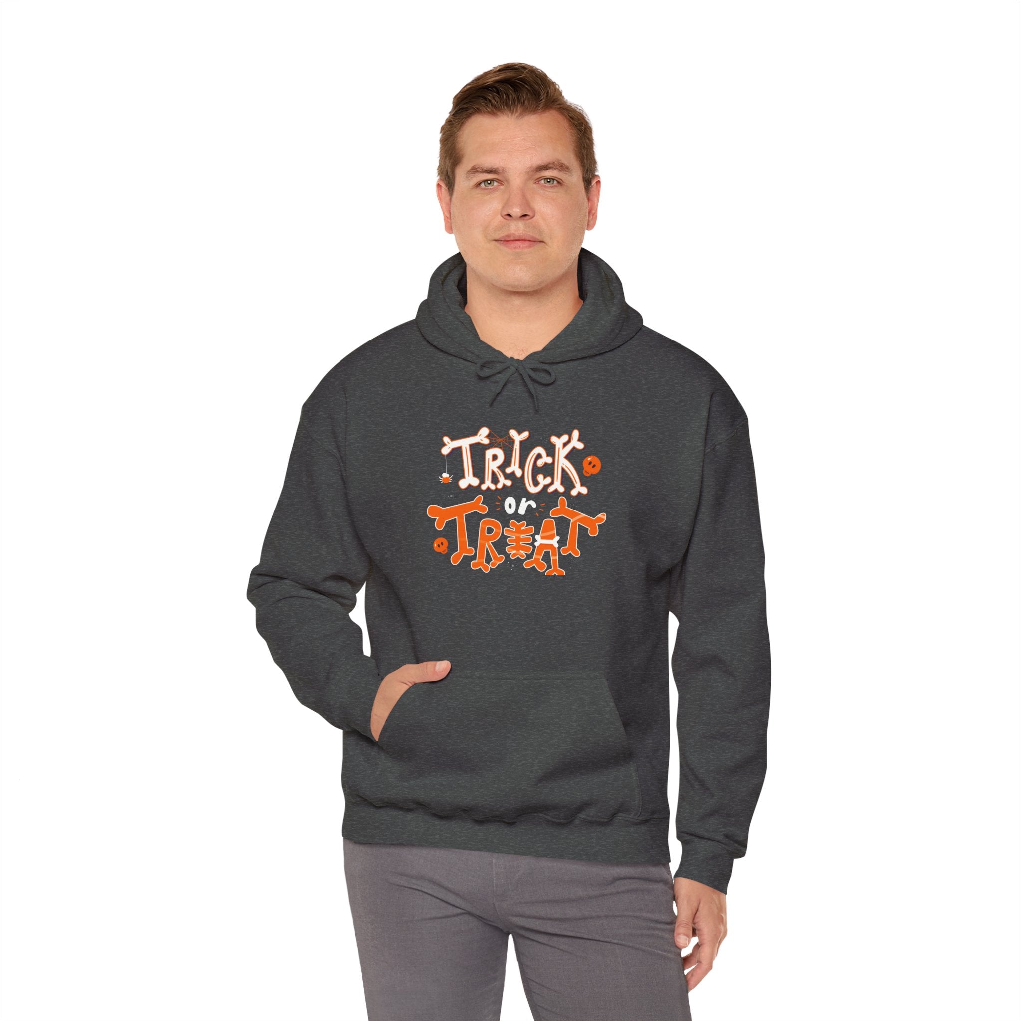 Halloween Trick or Treat  | Unisex Heavy Blend Hooded Sweatshirt