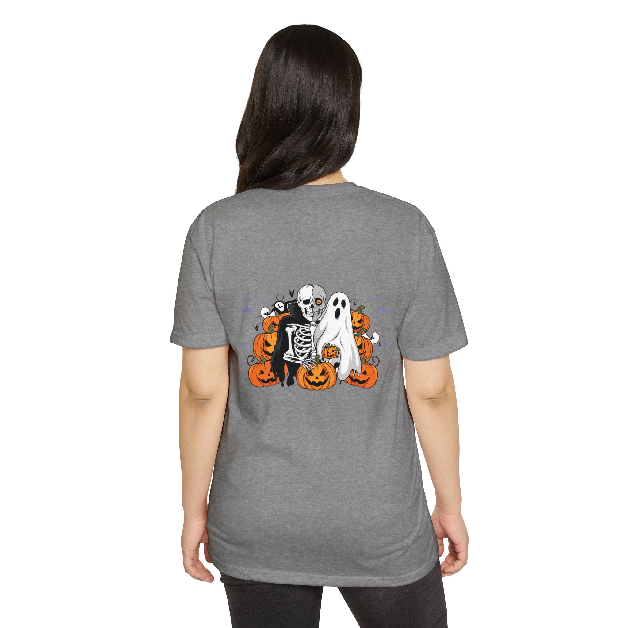 Halloween with Bats | Unisex CVC Jersey T-shirt