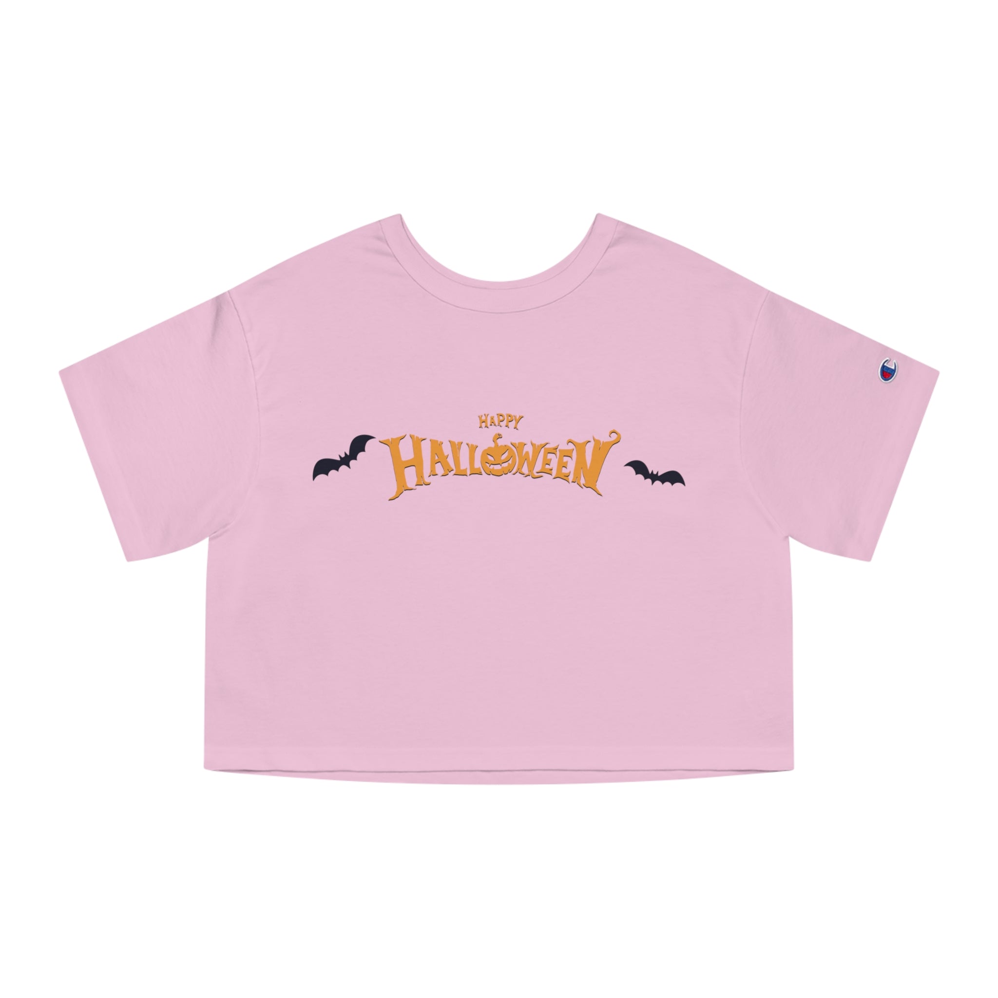 Halloween with Bats | Champion Women's Heritage Cropped T-Shirt