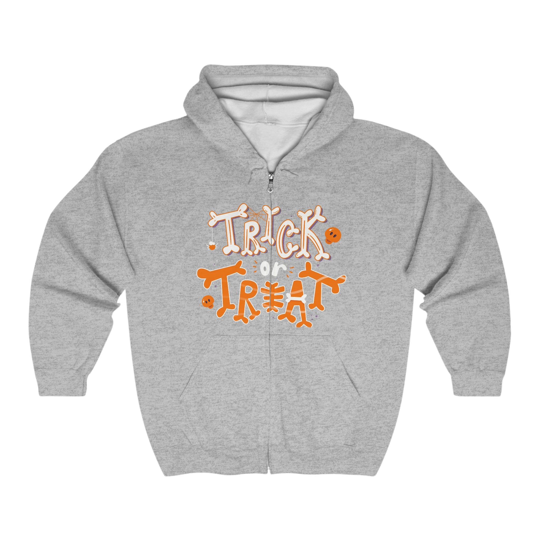 Halloween Trick or Treat | Unisex Heavy Blend Full Zip Hooded Sweatshirt
