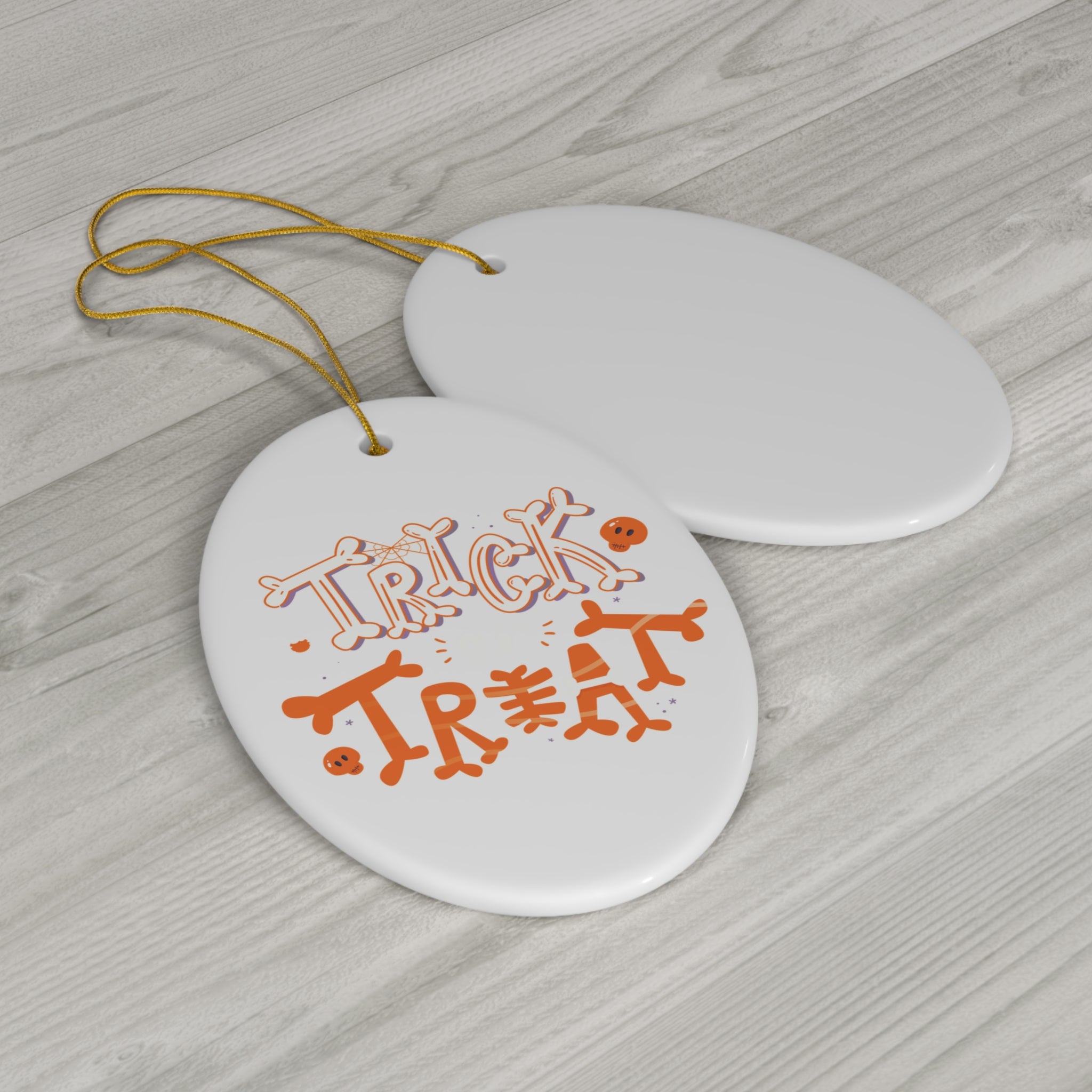 Halloween Trick or Treat | Ceramic Ornament