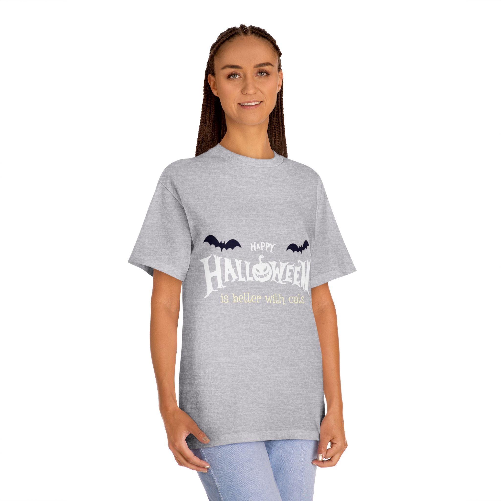 Halloween with Witch's Cats | Unisex Classic Tee