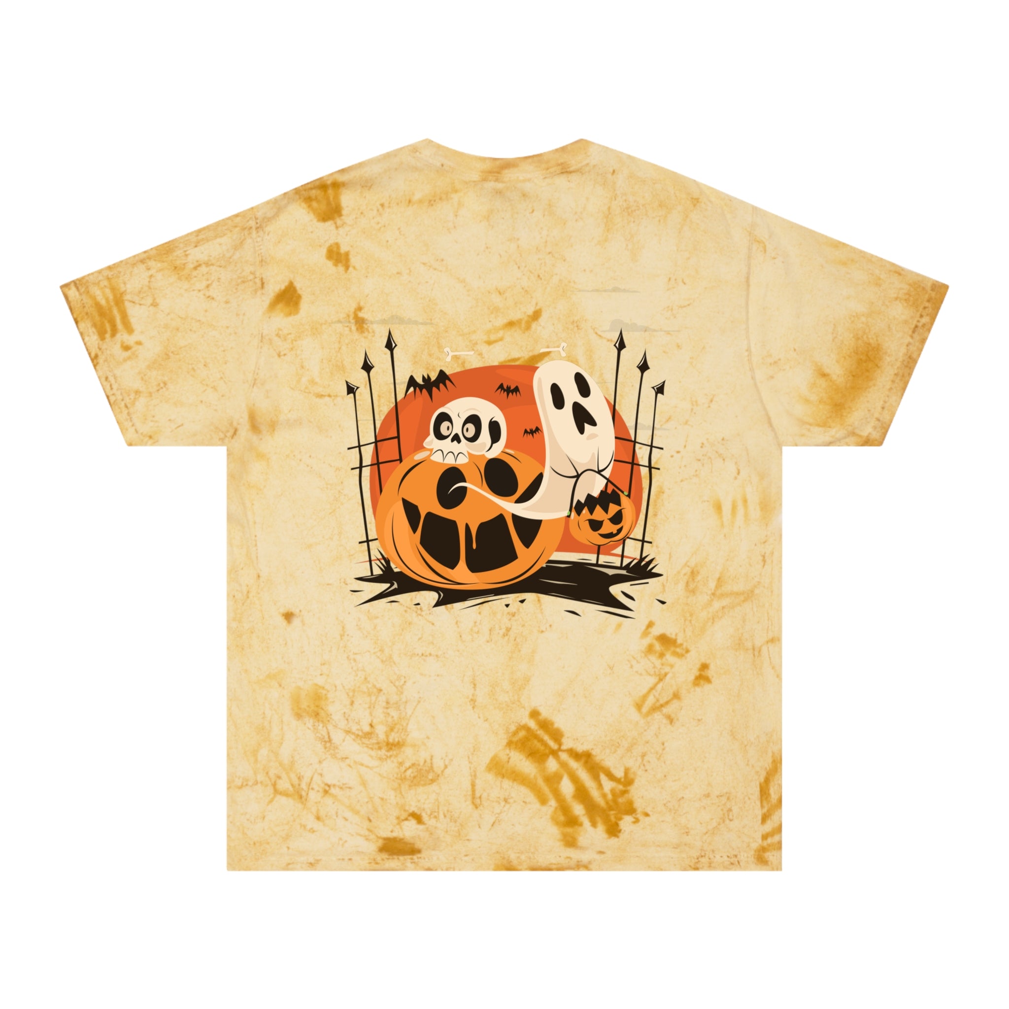 Halloween with Pumpkins | Unisex Color Blast T-Shirt