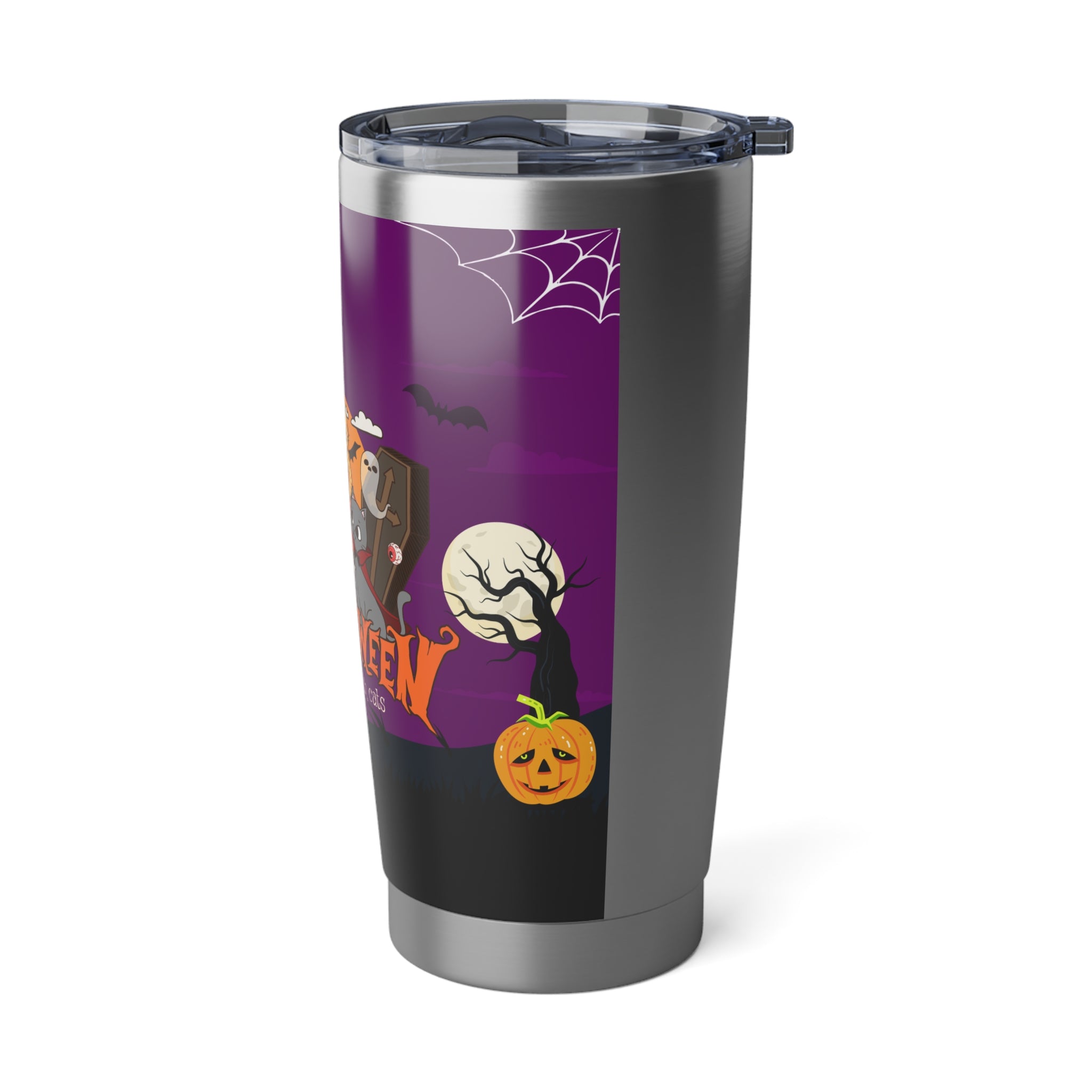 Happy Halloween is Better with Cats | Vagabond Tumbler