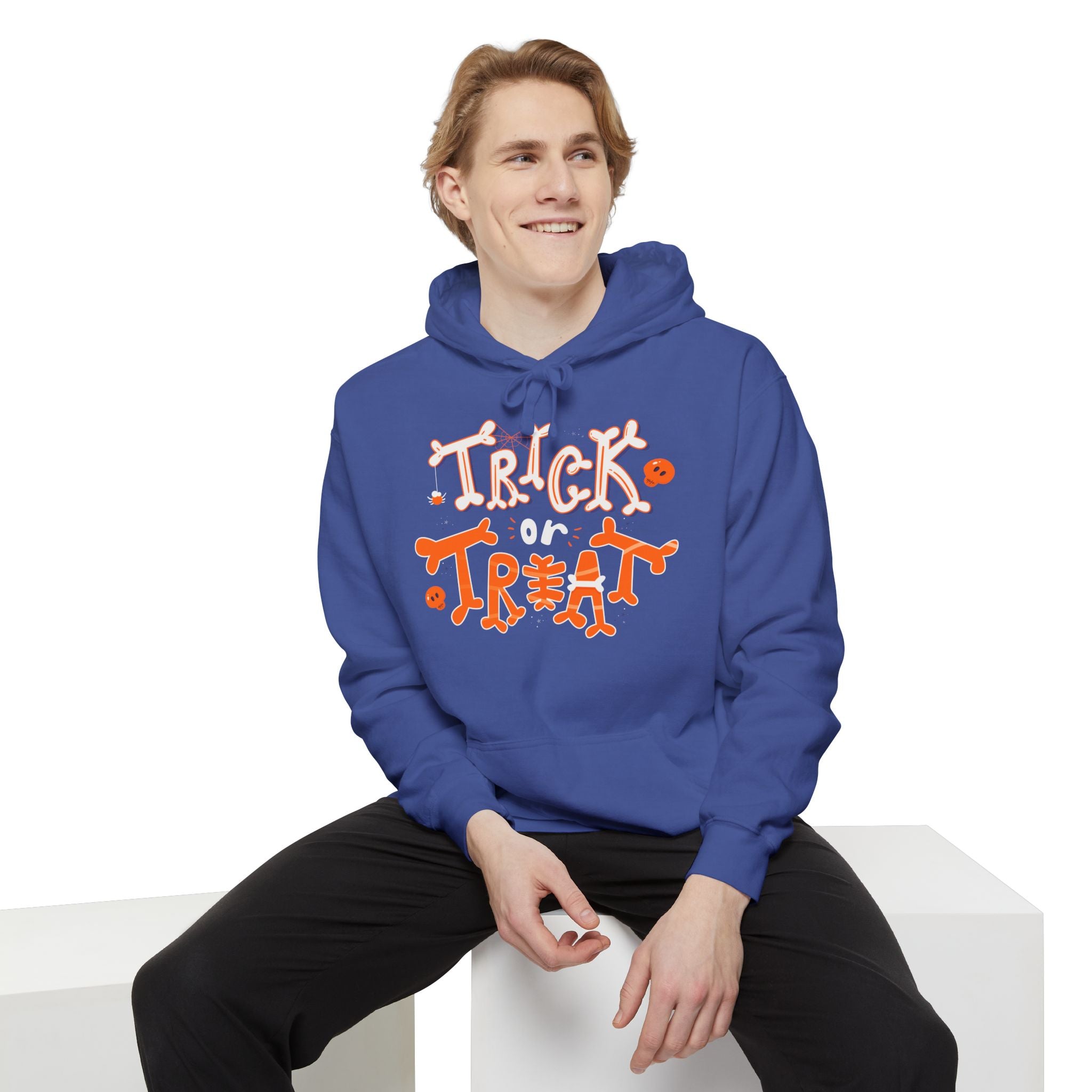 Halloween Trick or Treat | Unisex Garment-Dyed Hoodie