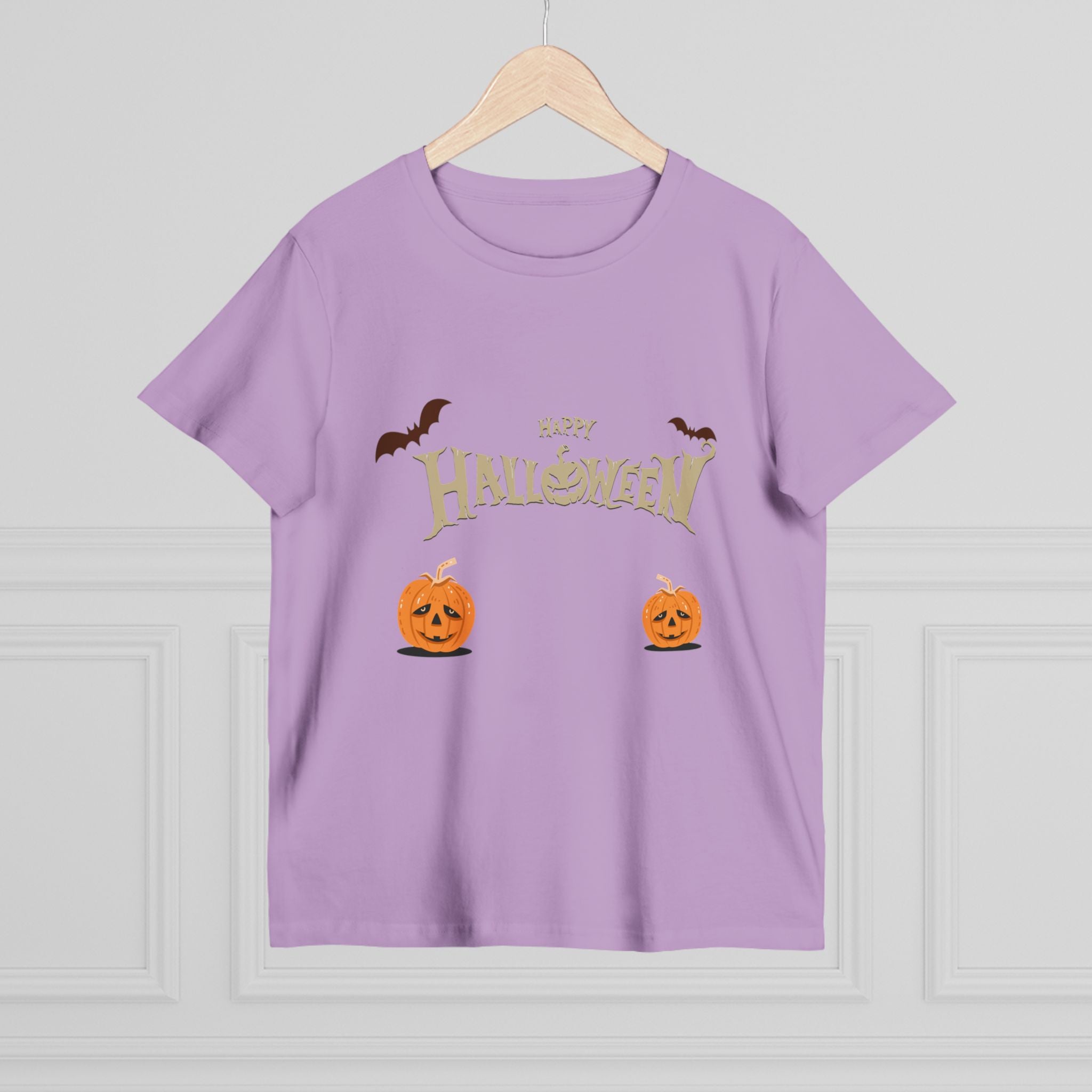 Halloween with Pumpkins | Women’s Maple Tee